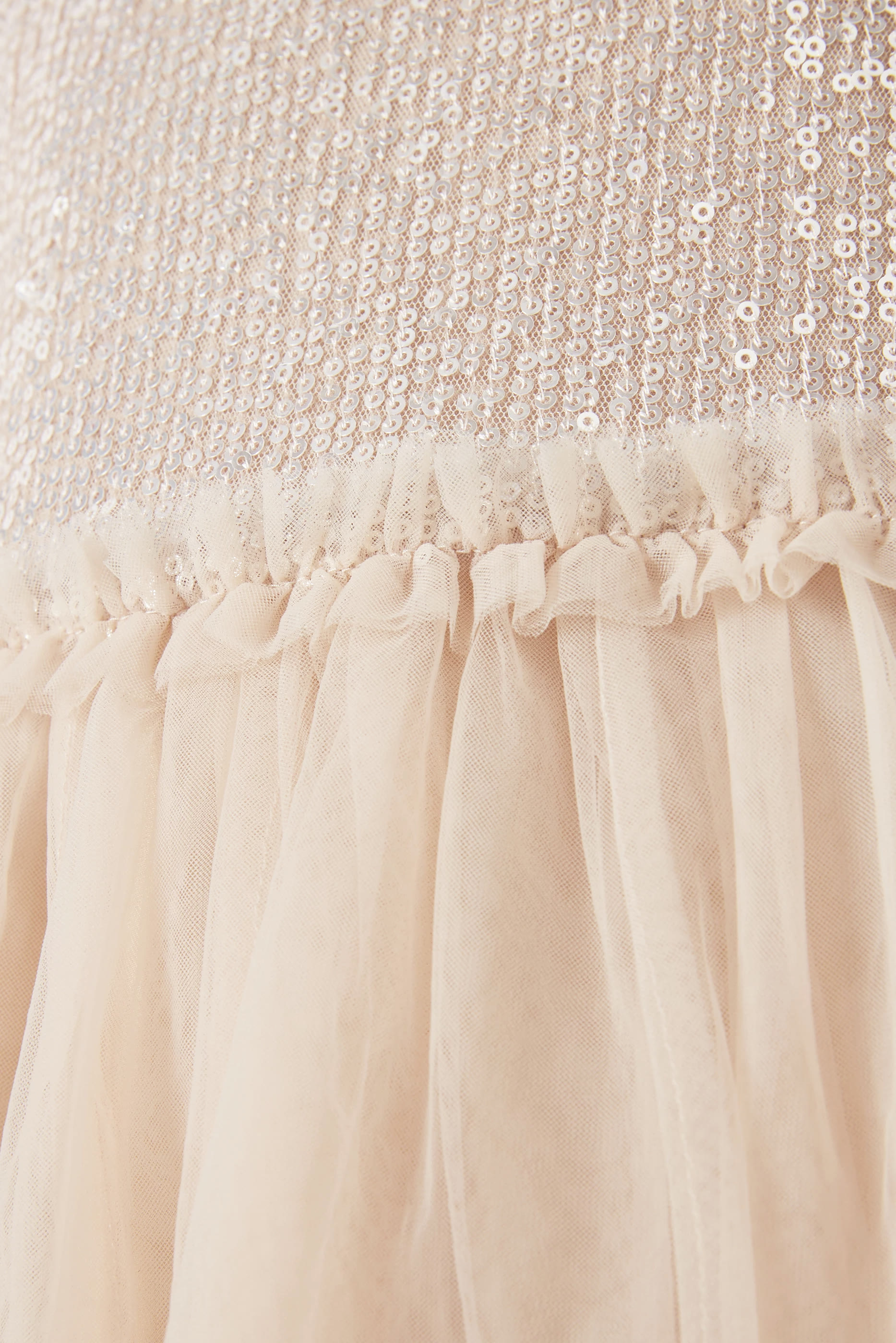 Kids Paloma Sequin Bow Dress