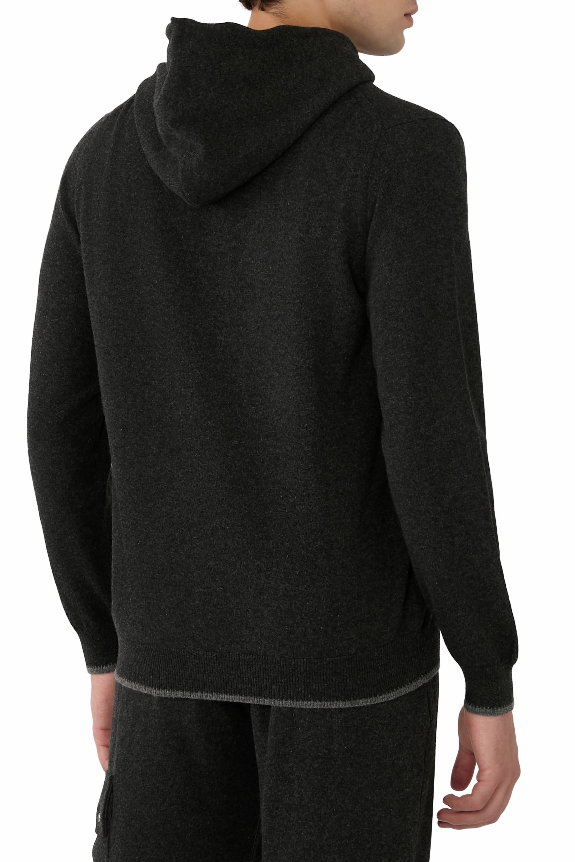 Full-Zip Cashmere Hoodie