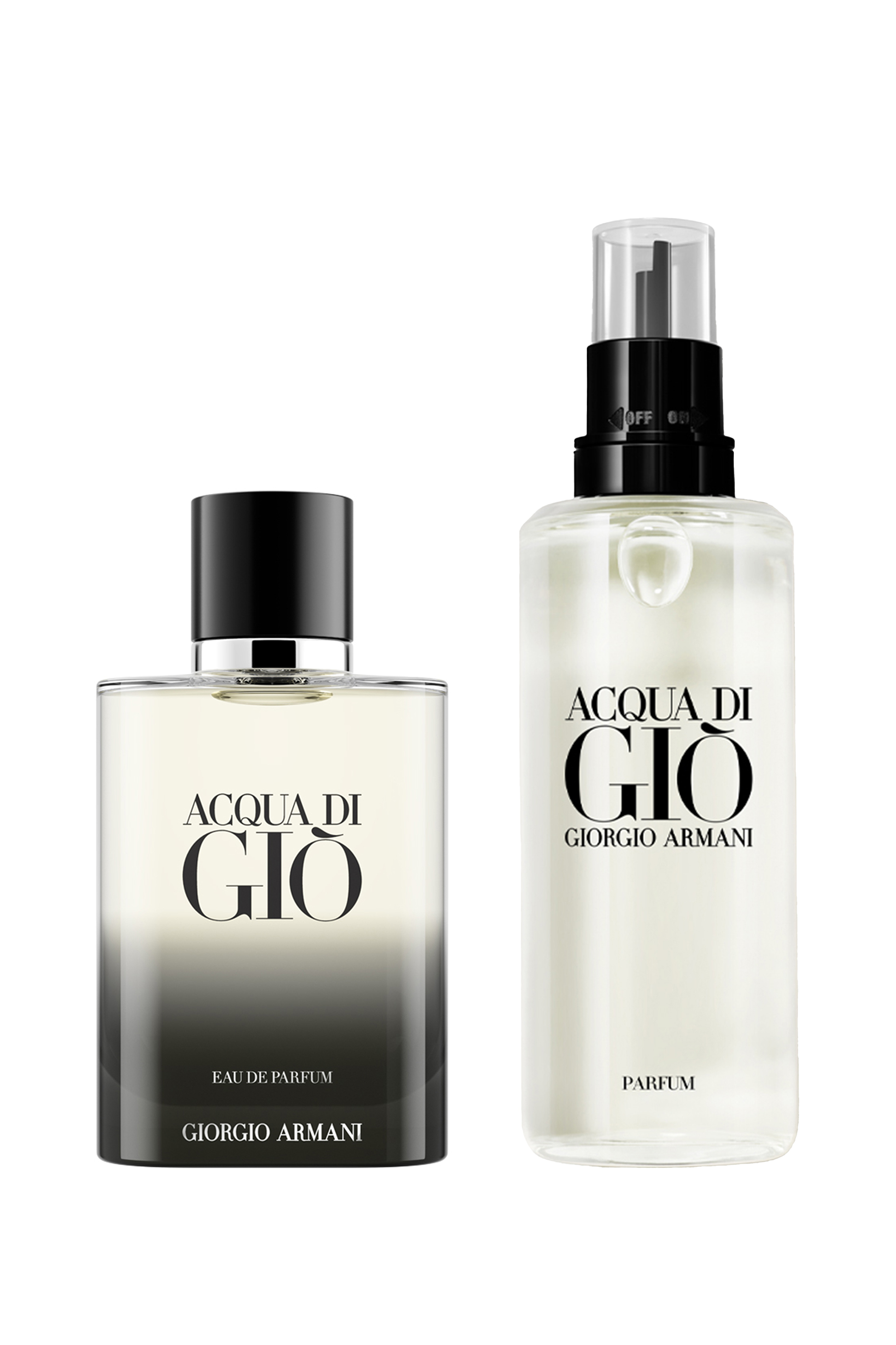 Armani Acqua Di Gio Homme Parfum & Eau de Parfum Refill Set