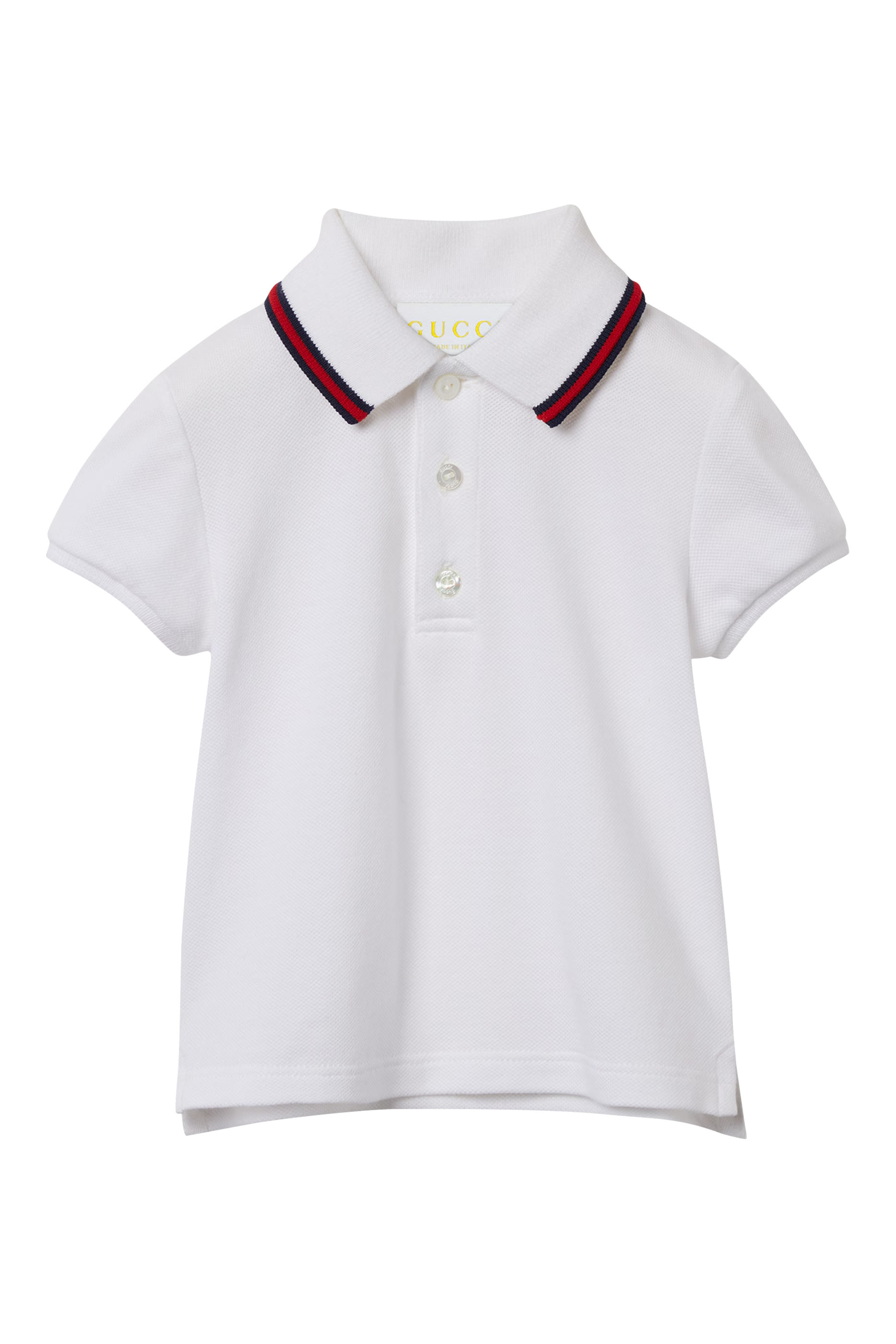 Baby Cotton Polo Shirt with Web