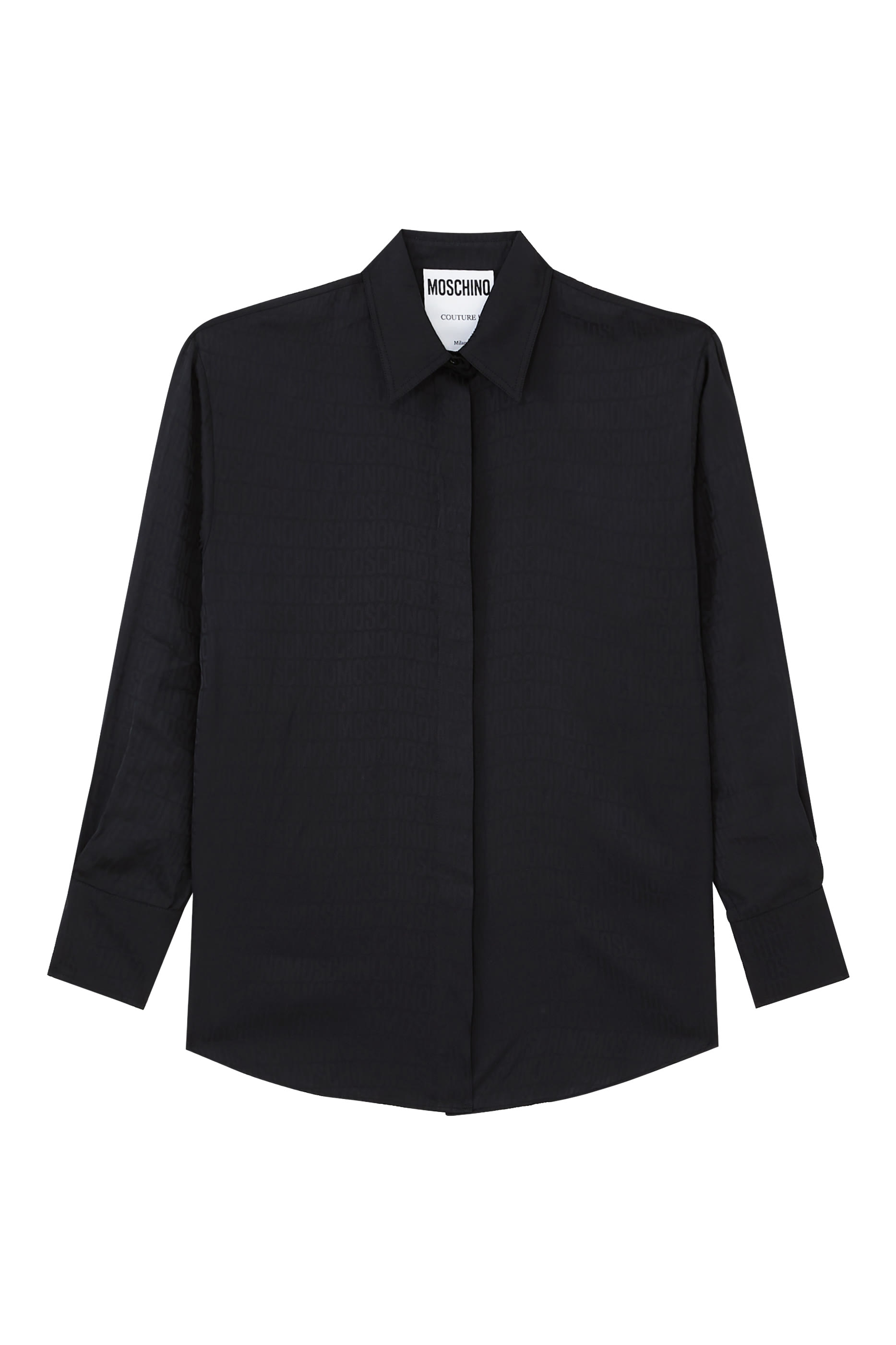 Logo Silk Blend Shirt