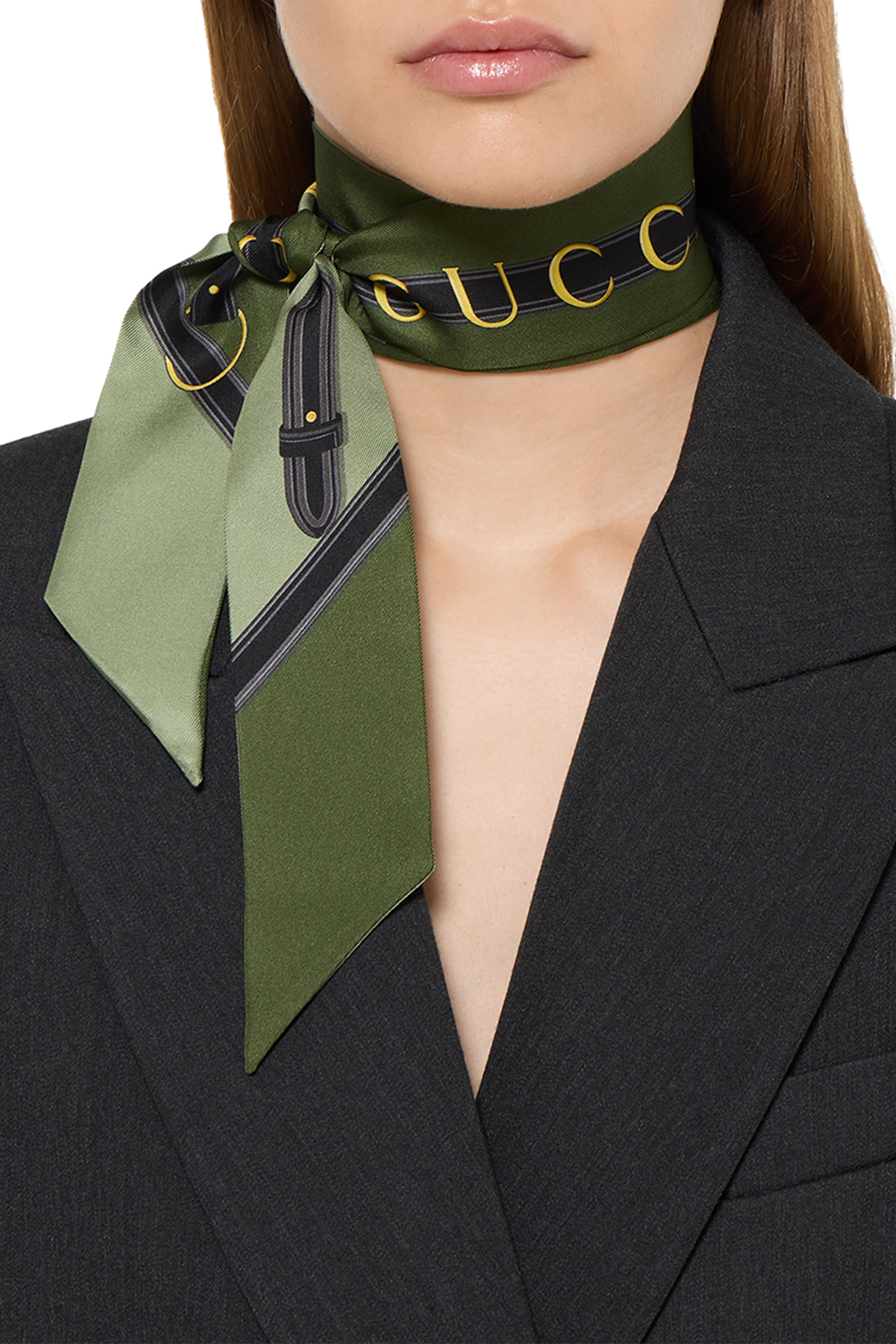  Printed Silk Twill Ribbon