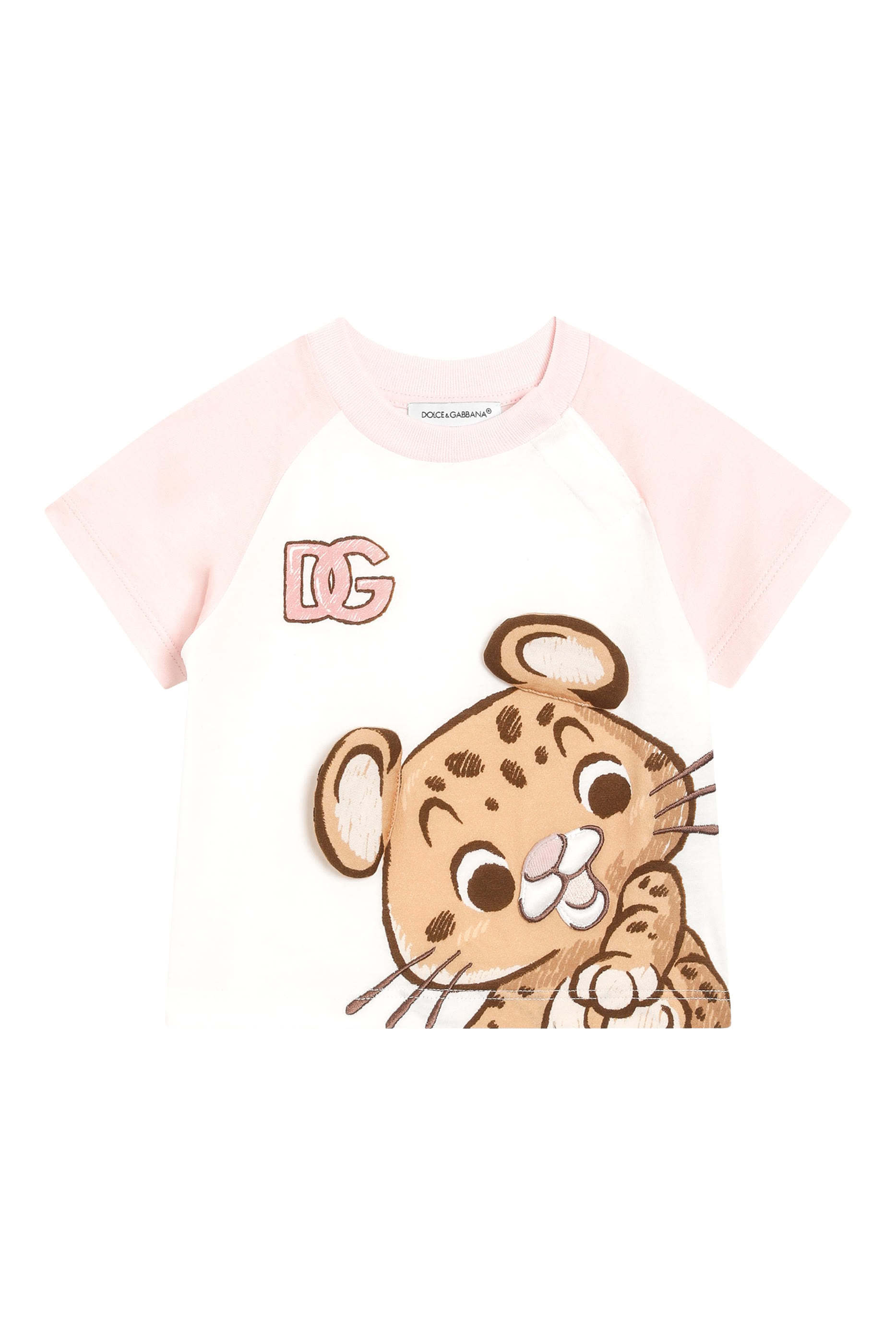 Kids Leopard Print Jersey T-Shirt