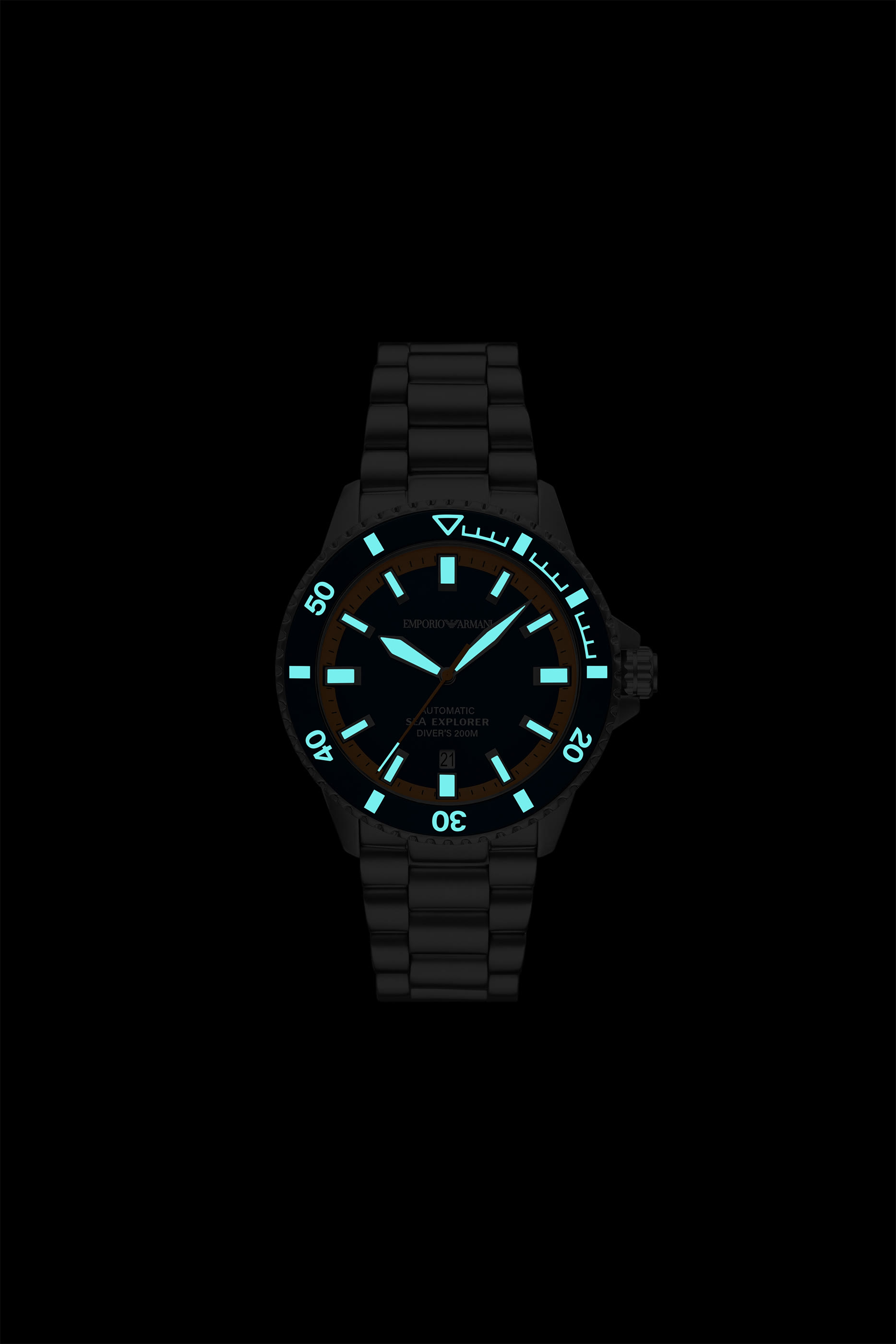 Sea Explorer Automatic Stainless Steel Watch