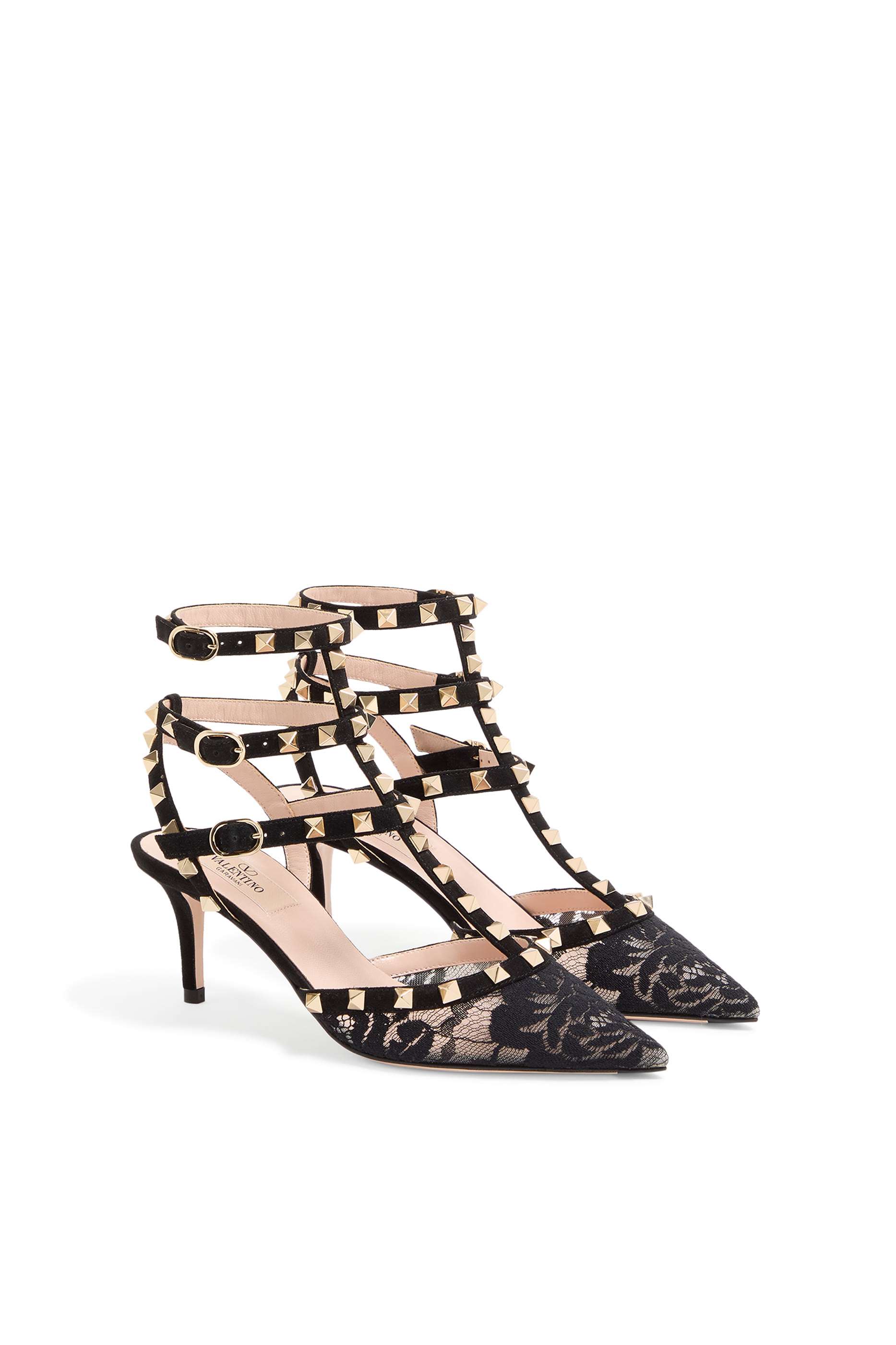  Rockstud 65 Lace Pumps 