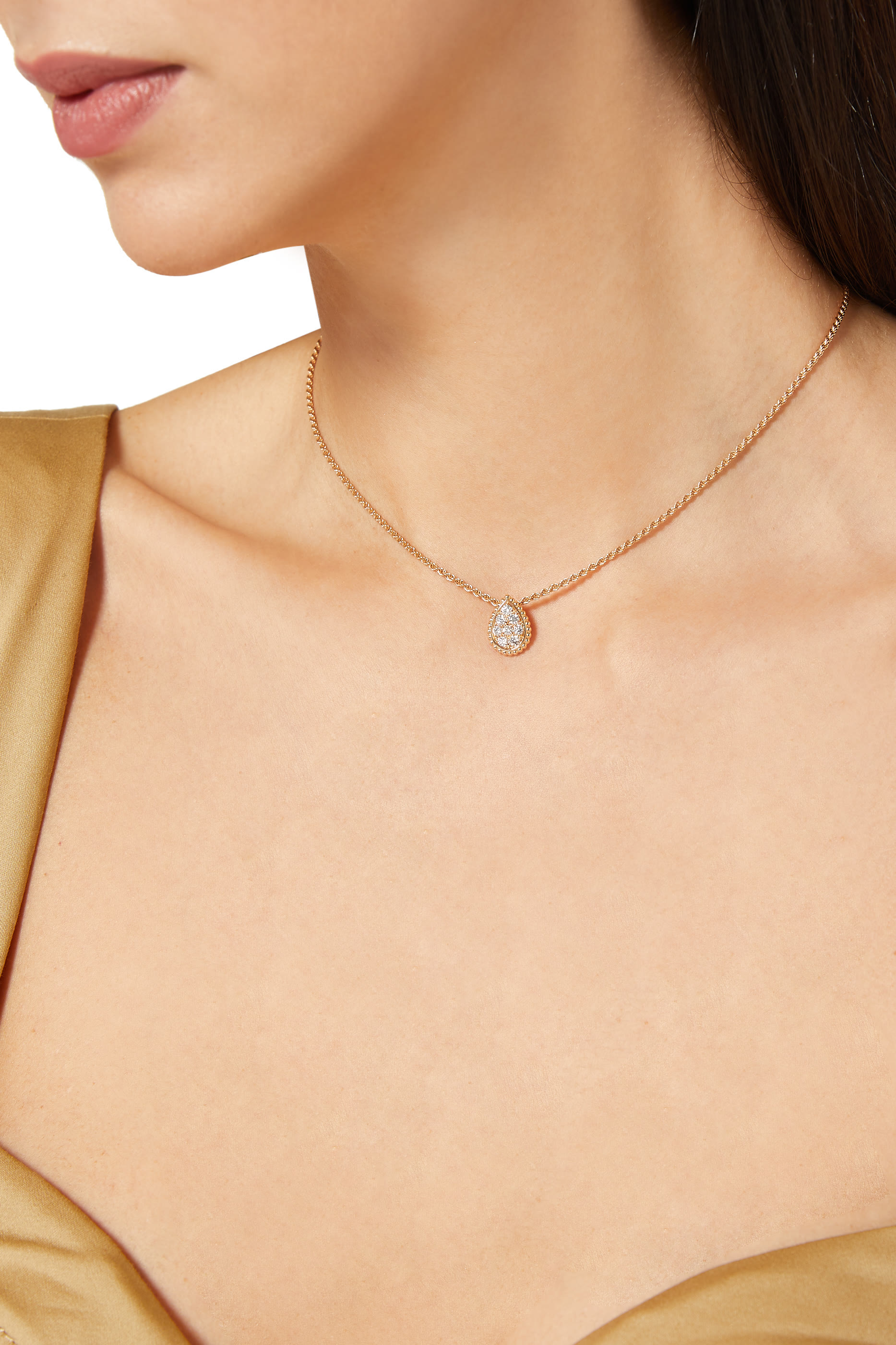 Serpent Boheme Pendant S Motif, 18k Pink Gold