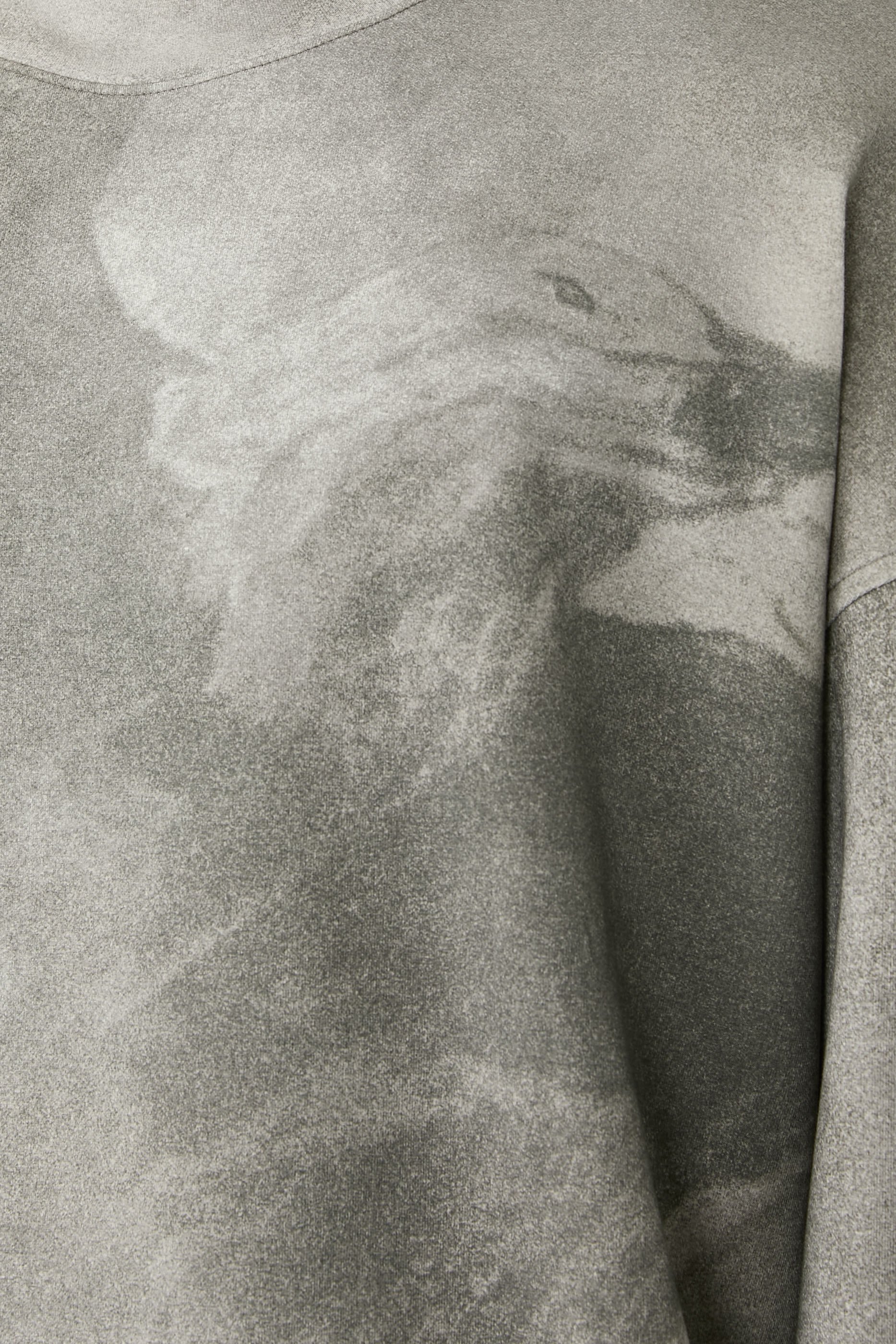 Eagle Digital-Print Sweatshirt