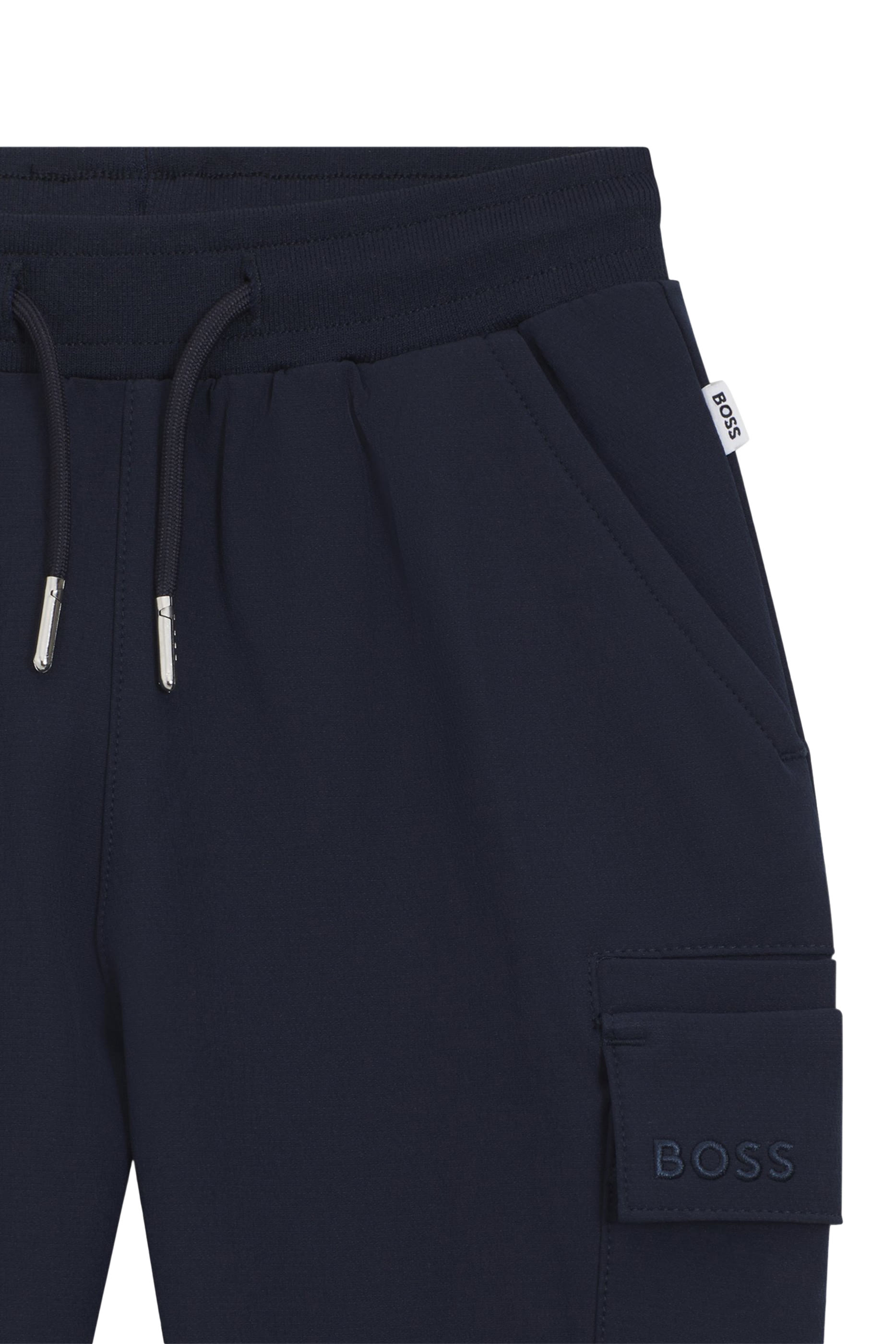 Kids Embroidered Logo Tracksuit Pants