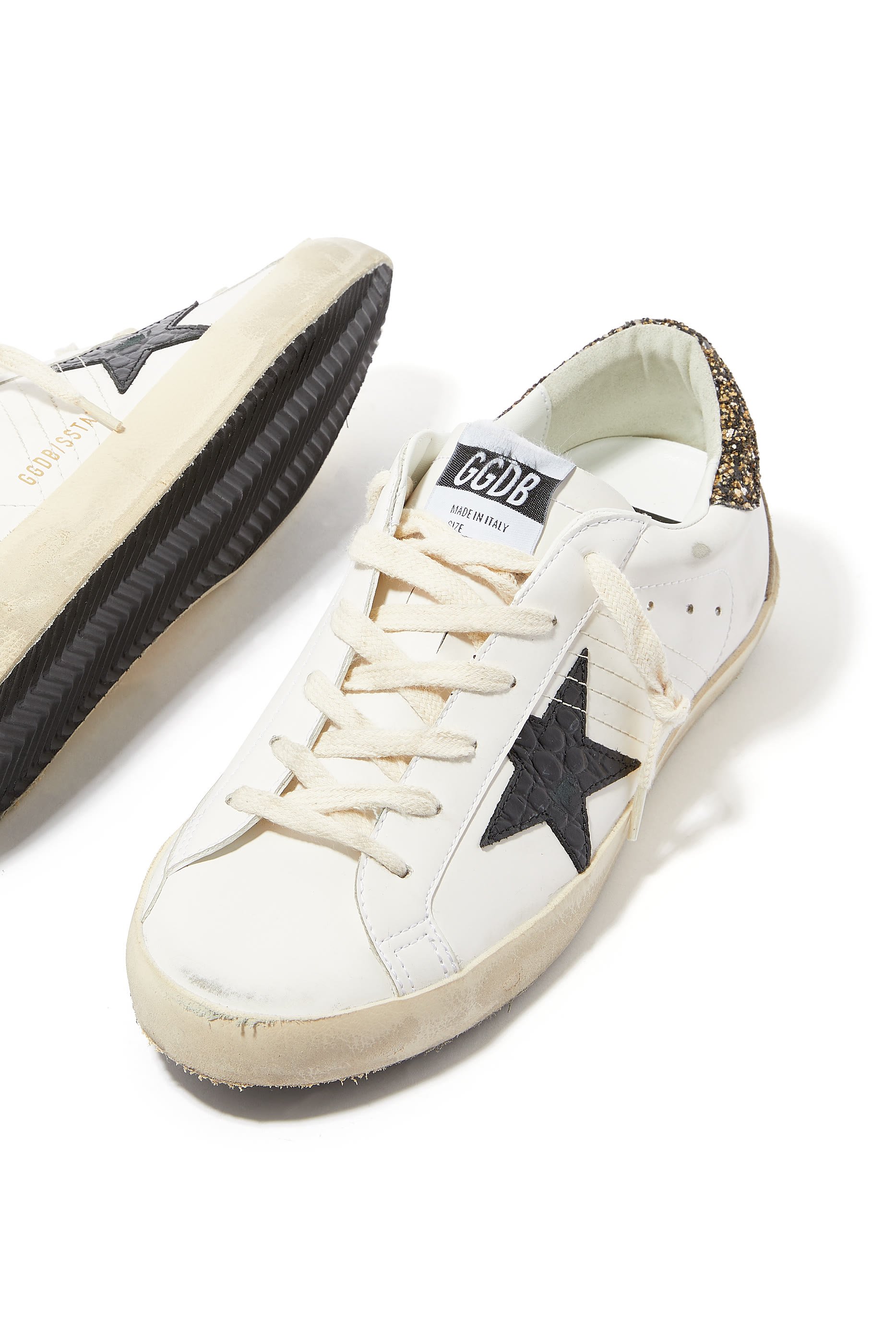 Super-Star Leather-Suede Low-Top Sneakers