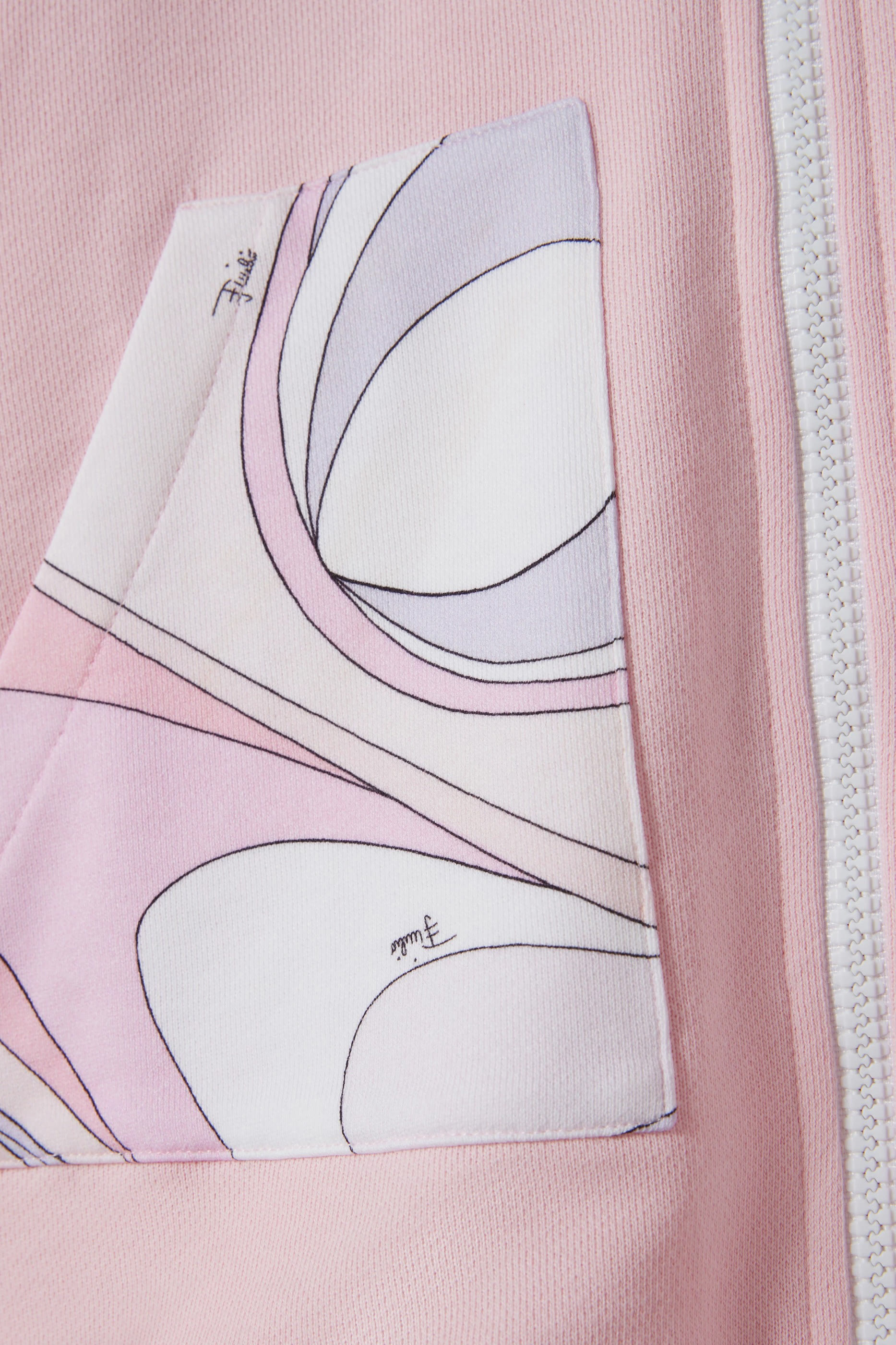 Kids Marmo Print Fleece Sweatshirt