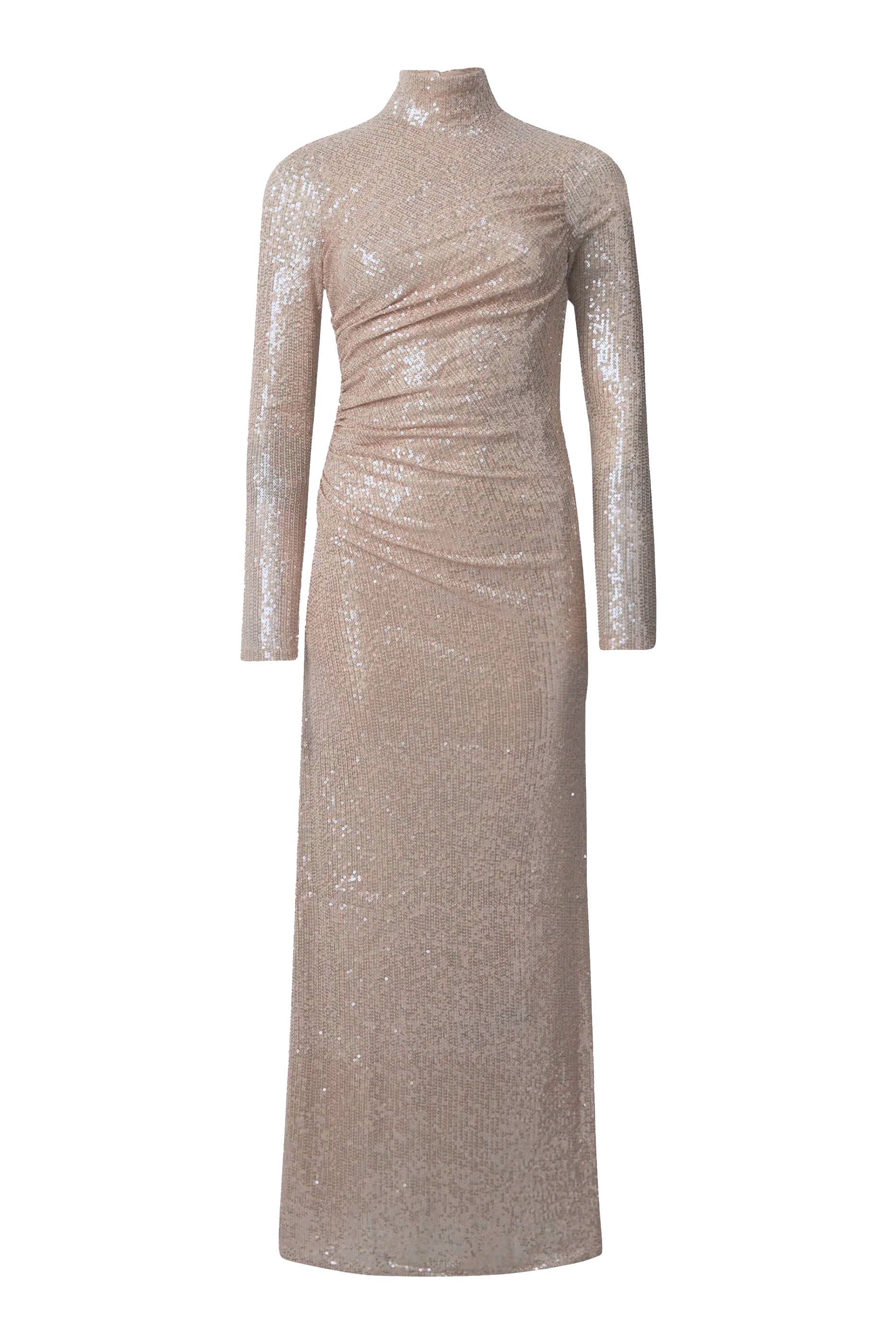 Malia Turtleneck Ankle Gown