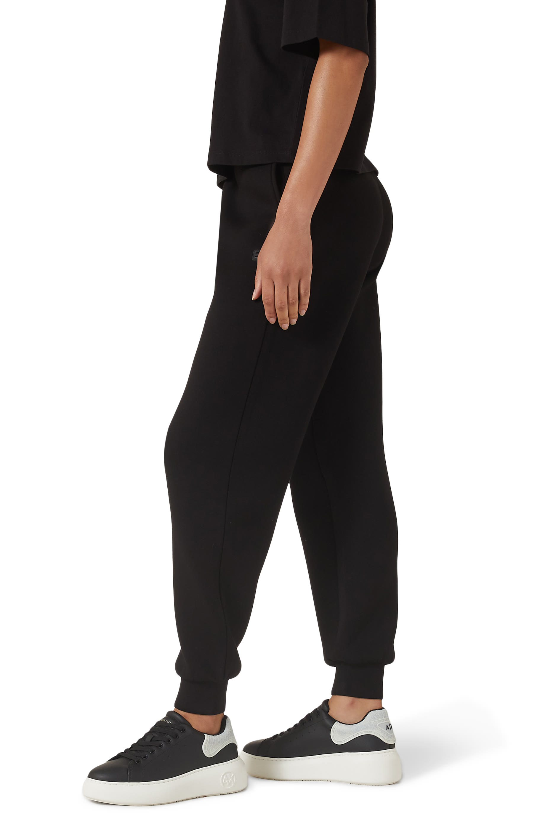 Logo High-Soled Sneakers