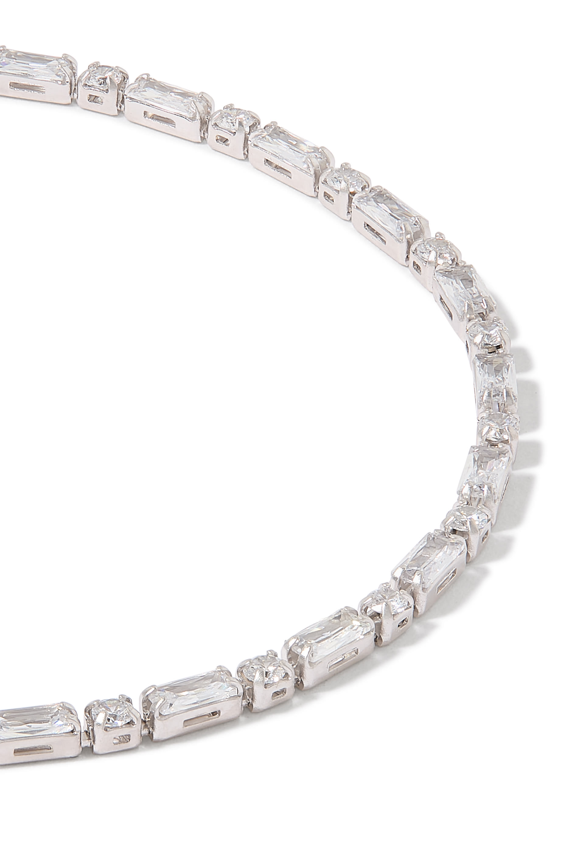 Evelyne Bracelet, 18K Gold-Plated Brass & Crystals