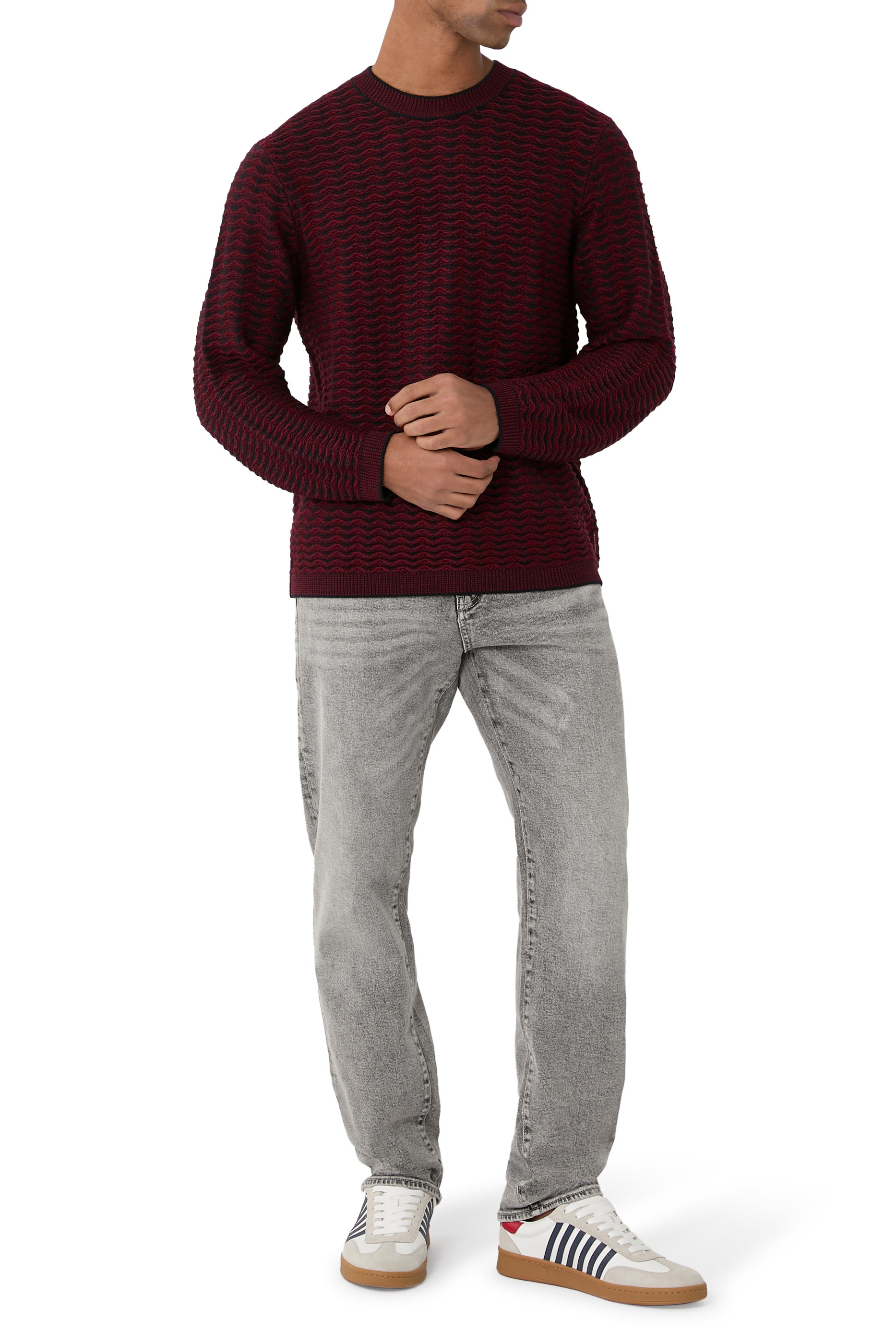 College Logo Sweater