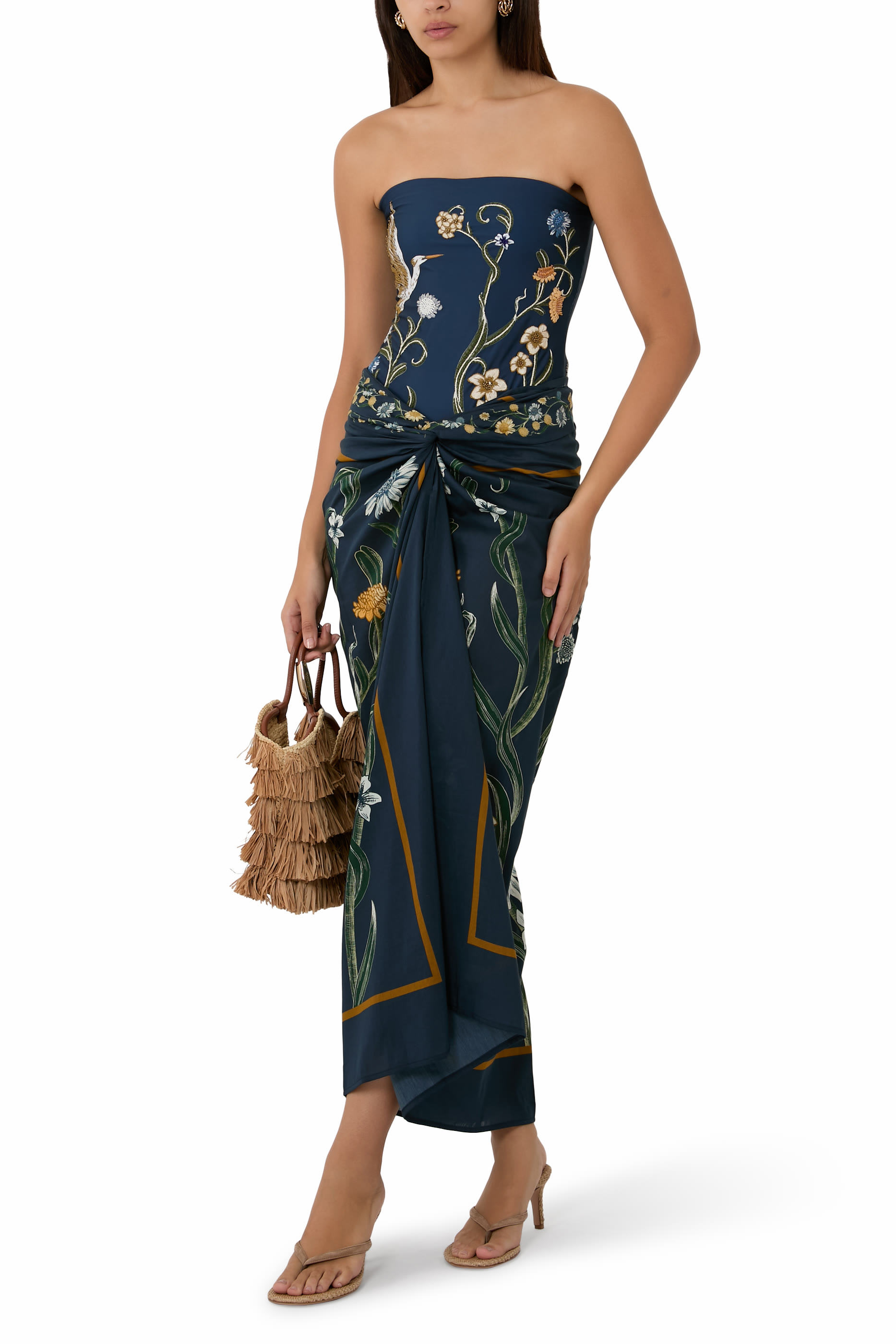 Lavanda Laguna Midi Pareo