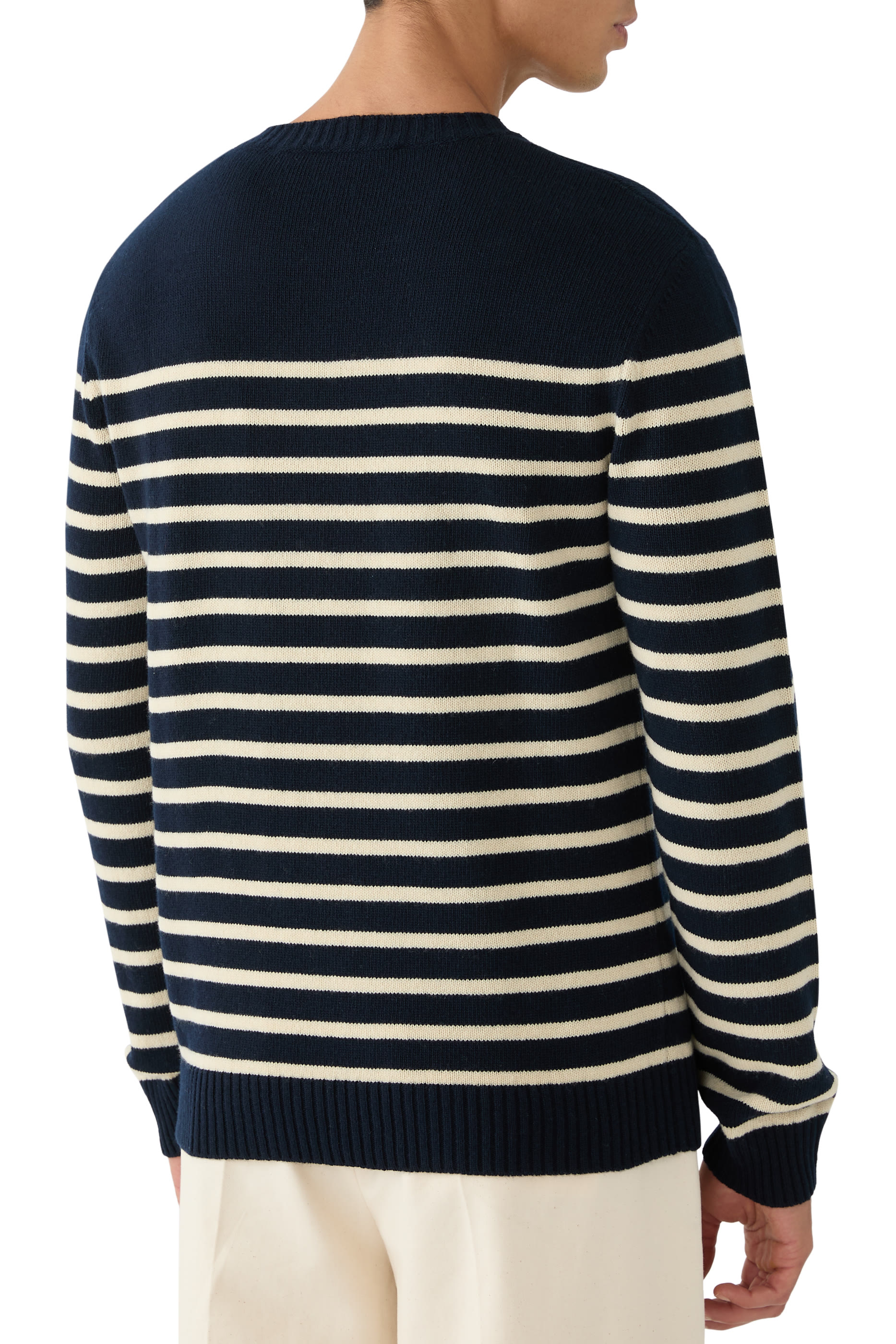 Logo Jacquard Motif Sweater