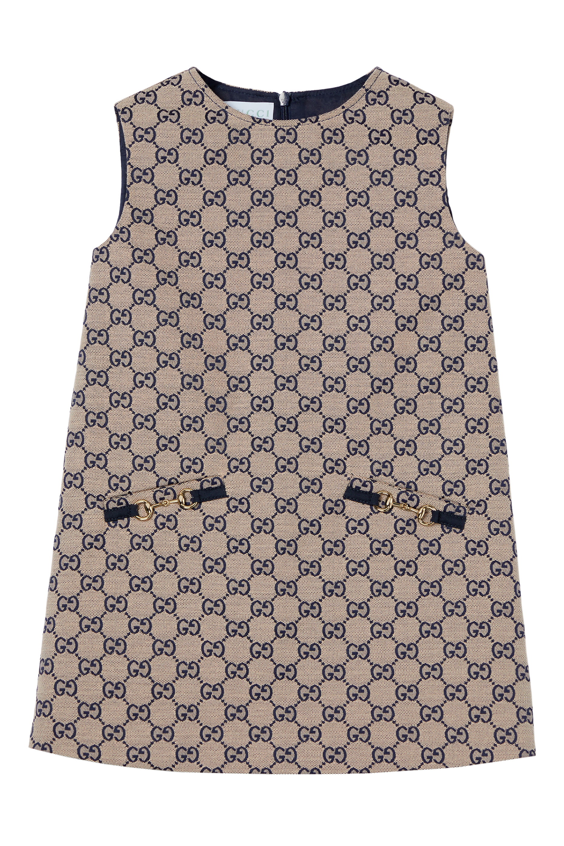 Kids GG Canvas Dress