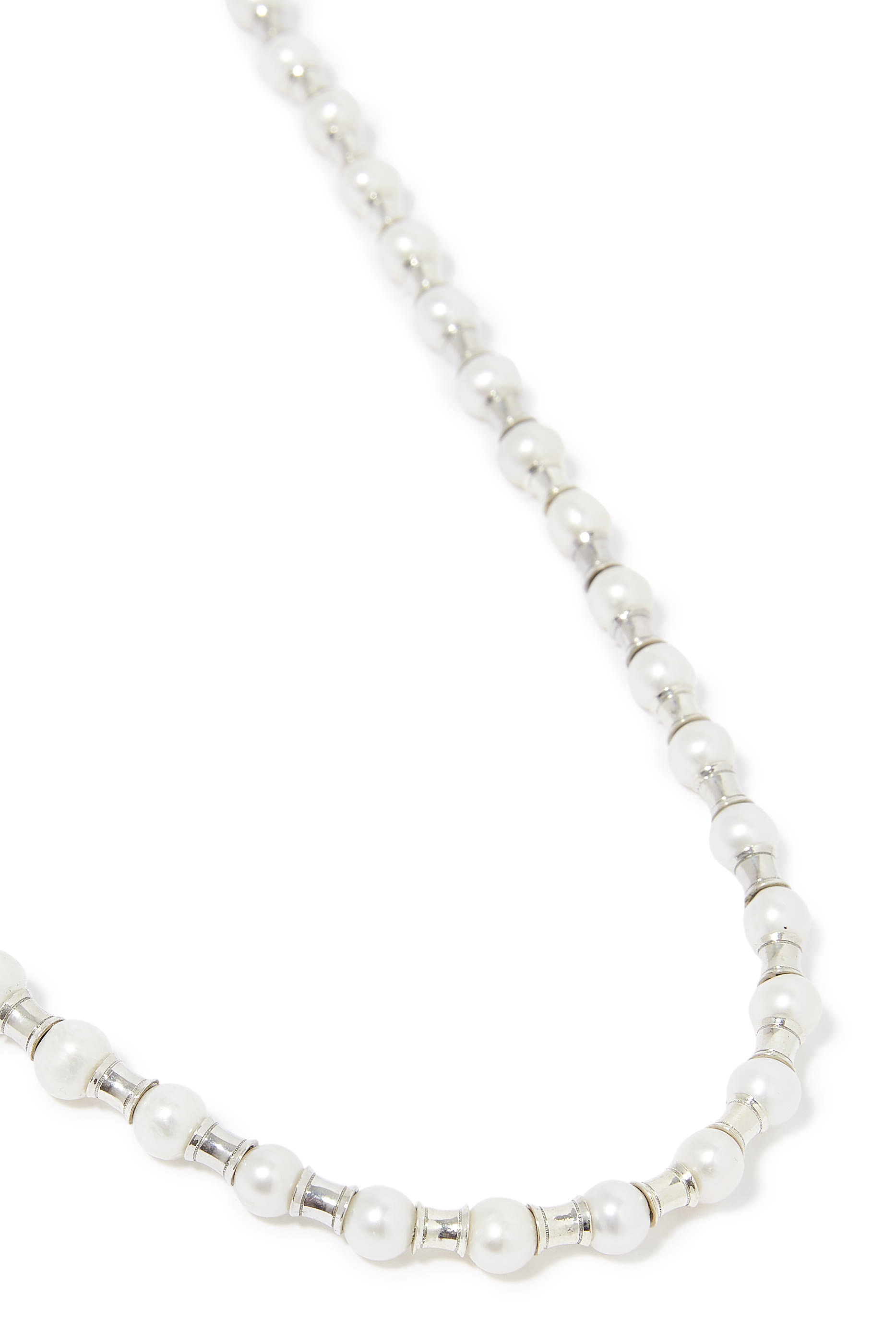 Pearl Spacer Necklace
