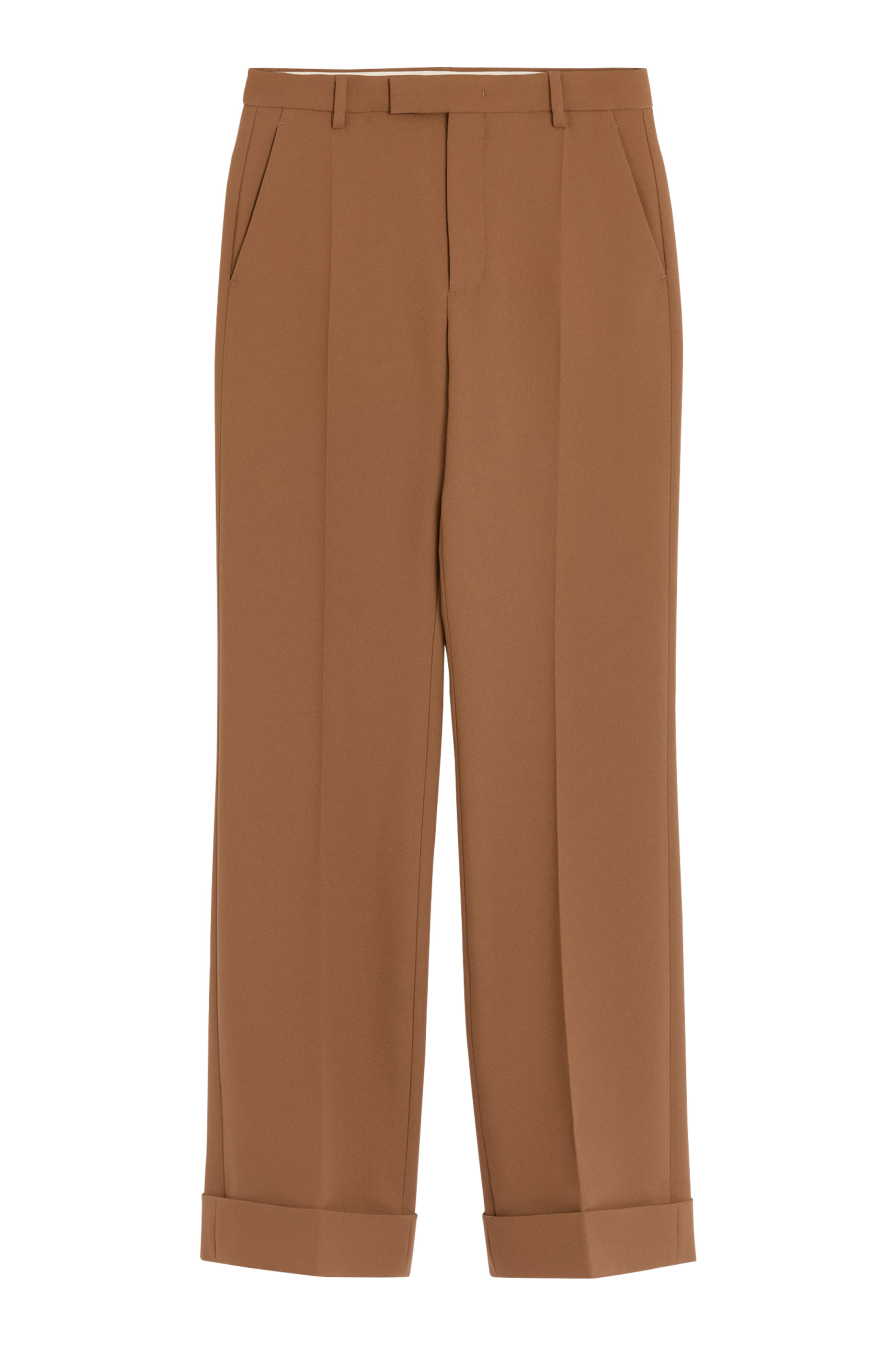 Nylon Gabardine Cuffed Trousers