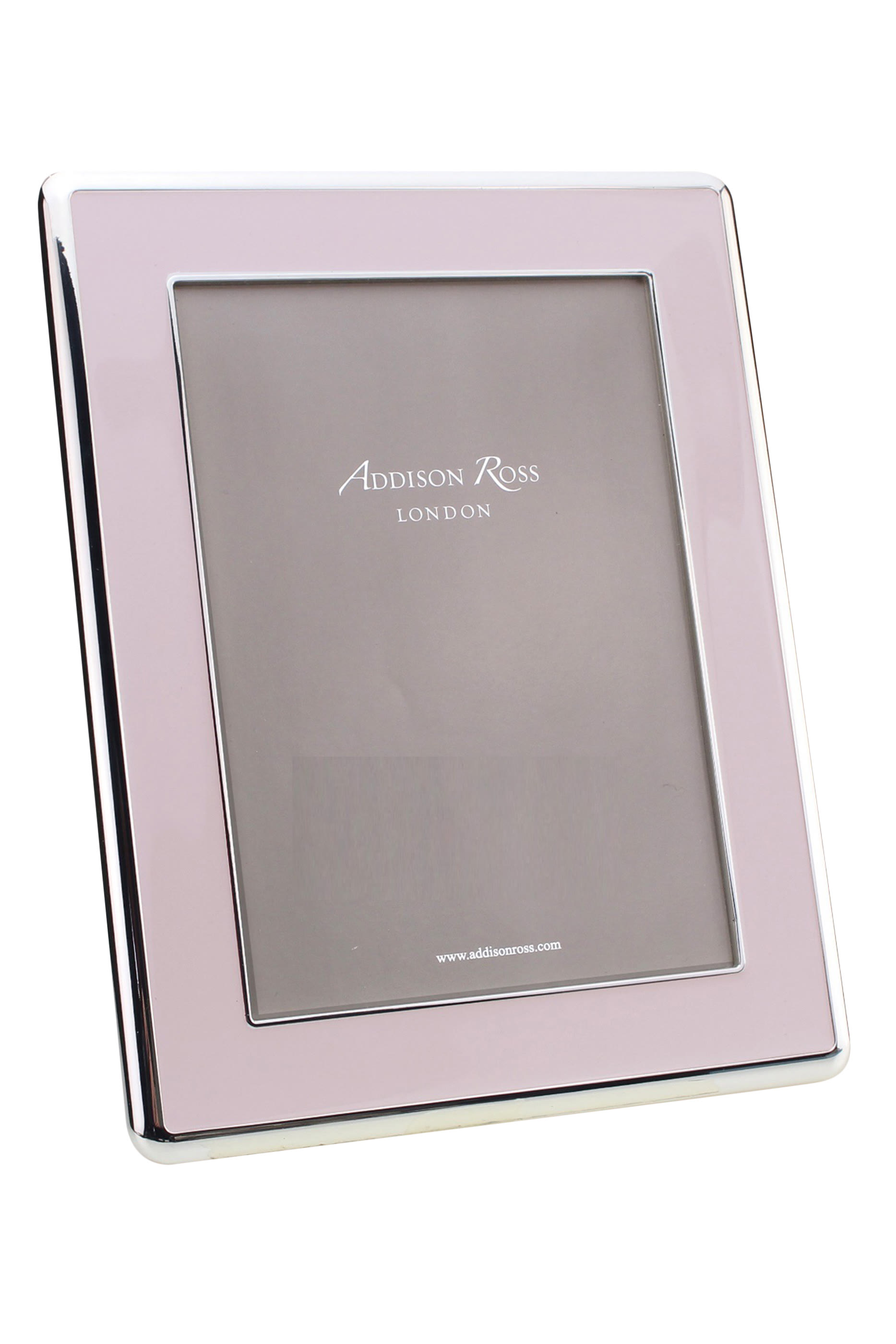 Curve Frame, Enamel & Silver 4x6 