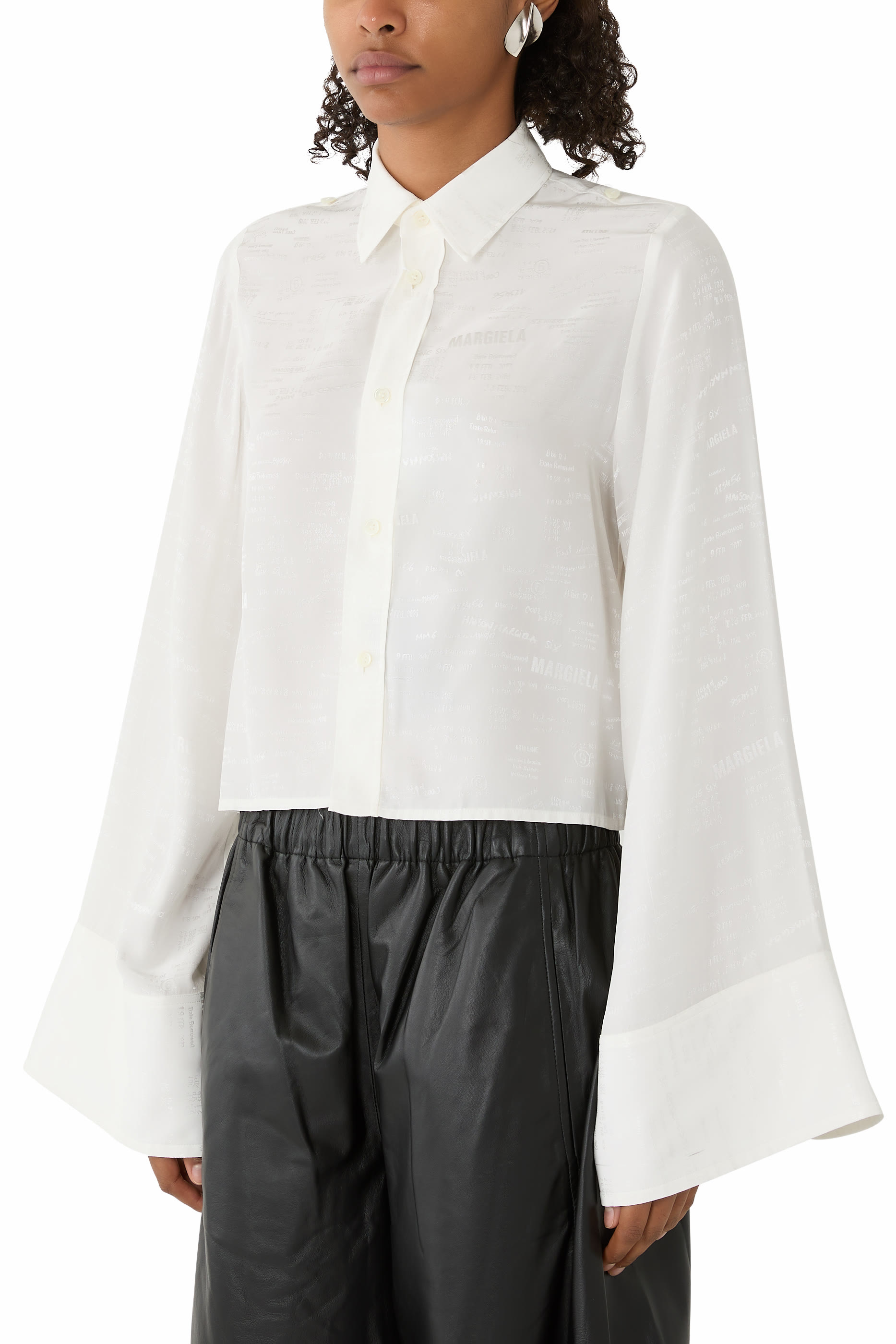 Jacquard Convertible Shirt