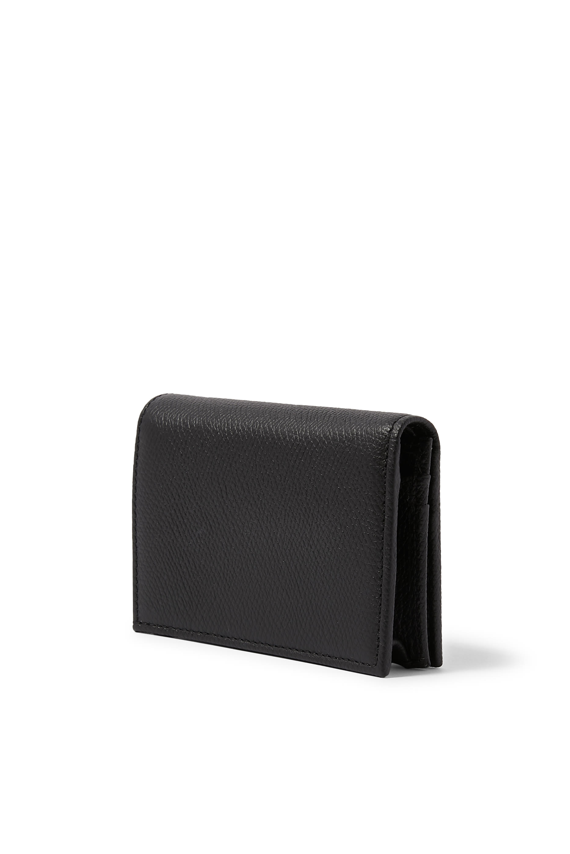 VLogo Signature Grainy Calfskin Wallet
