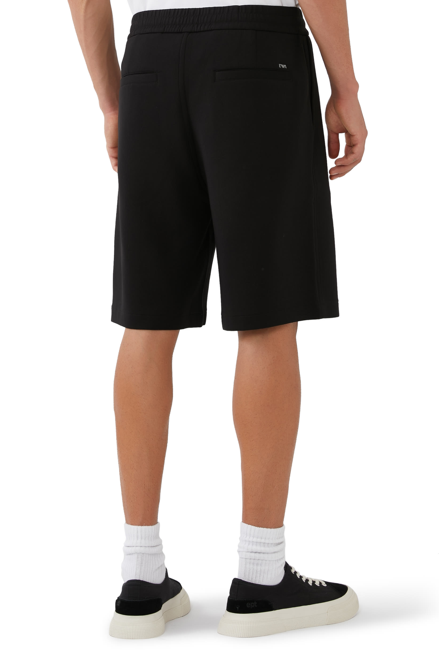Elastic Waistband Shorts