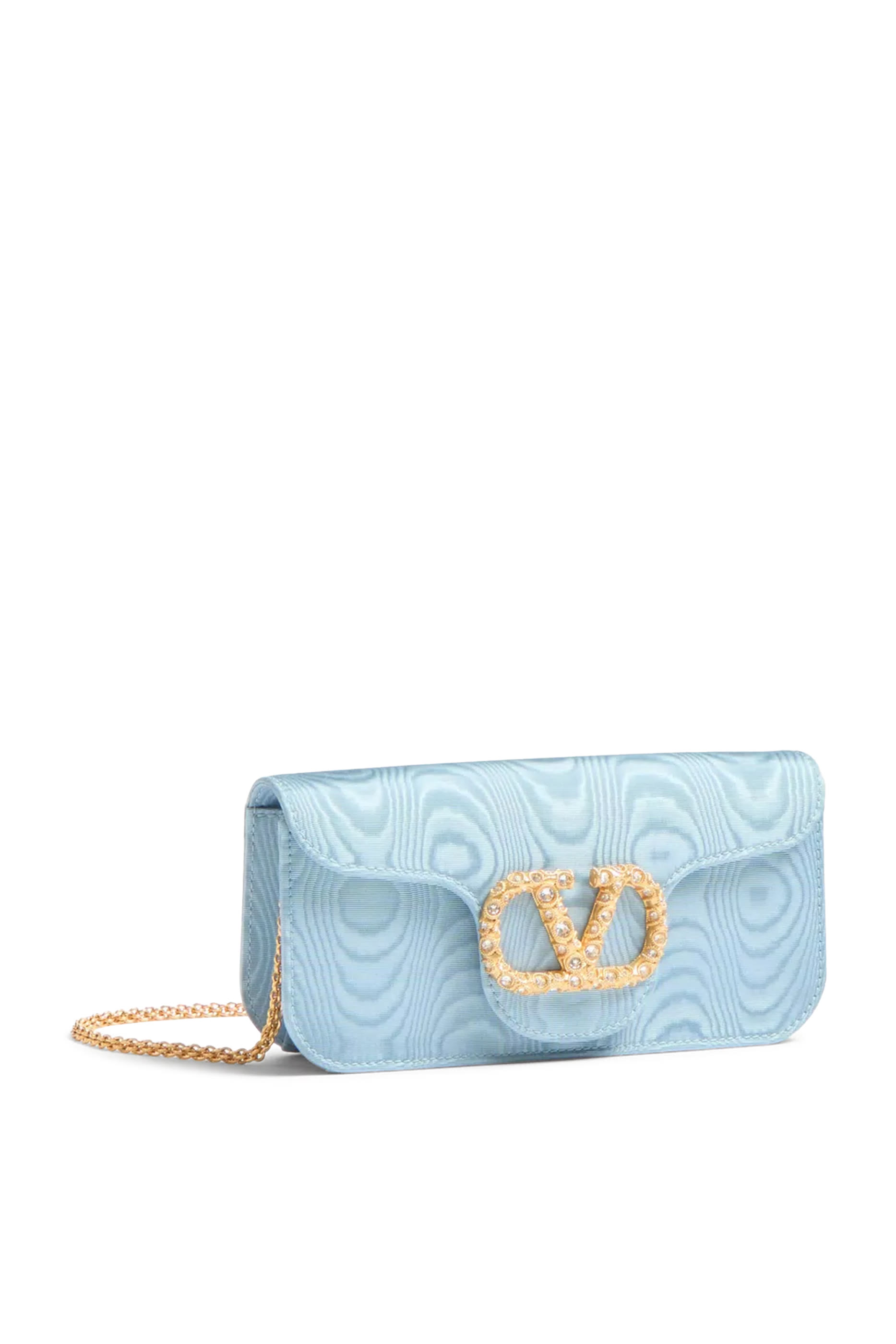 Loc&ograve; Jewel Logo Clutch Bag