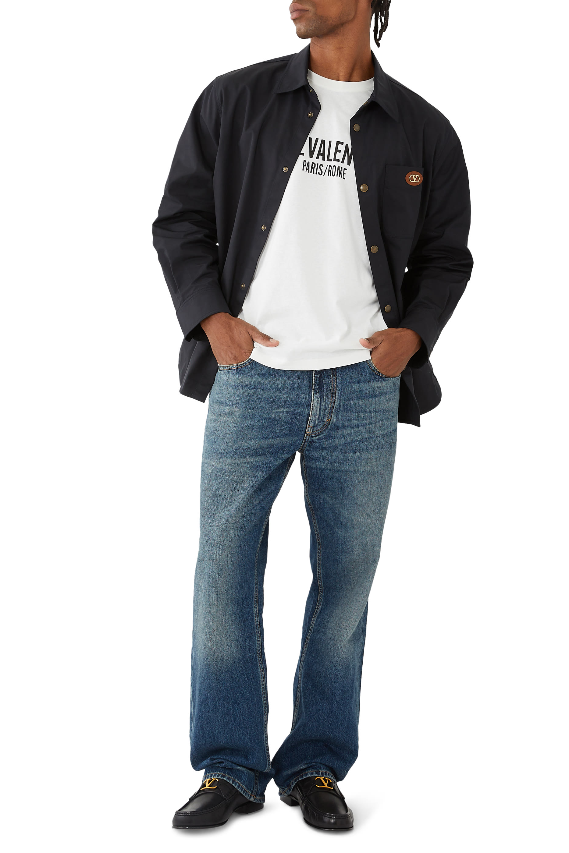 VLogo 20 Signature Buffalo Loafers