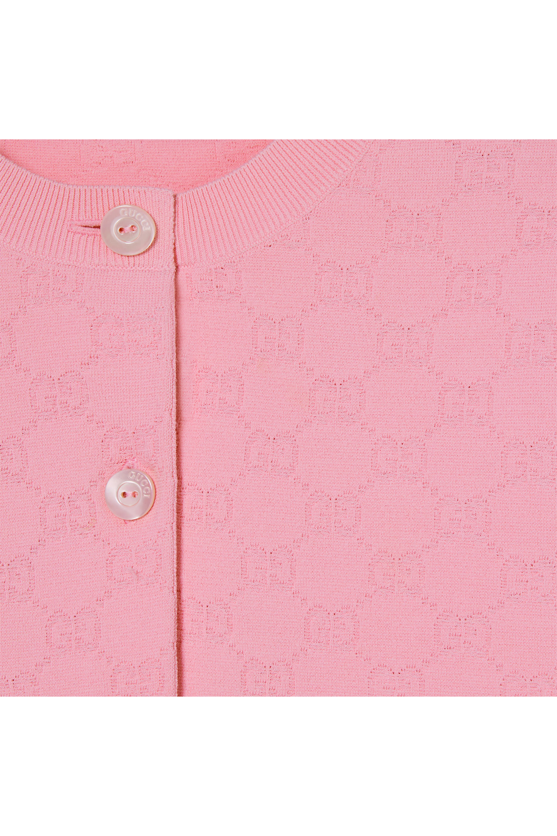 GG Fine Fabric Jacquard Cardigan