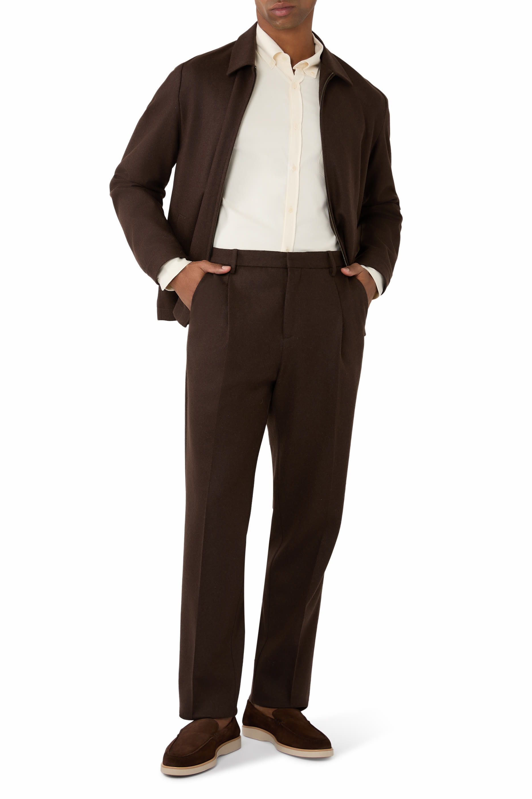 Brushed Cotton Flannel Shirt 