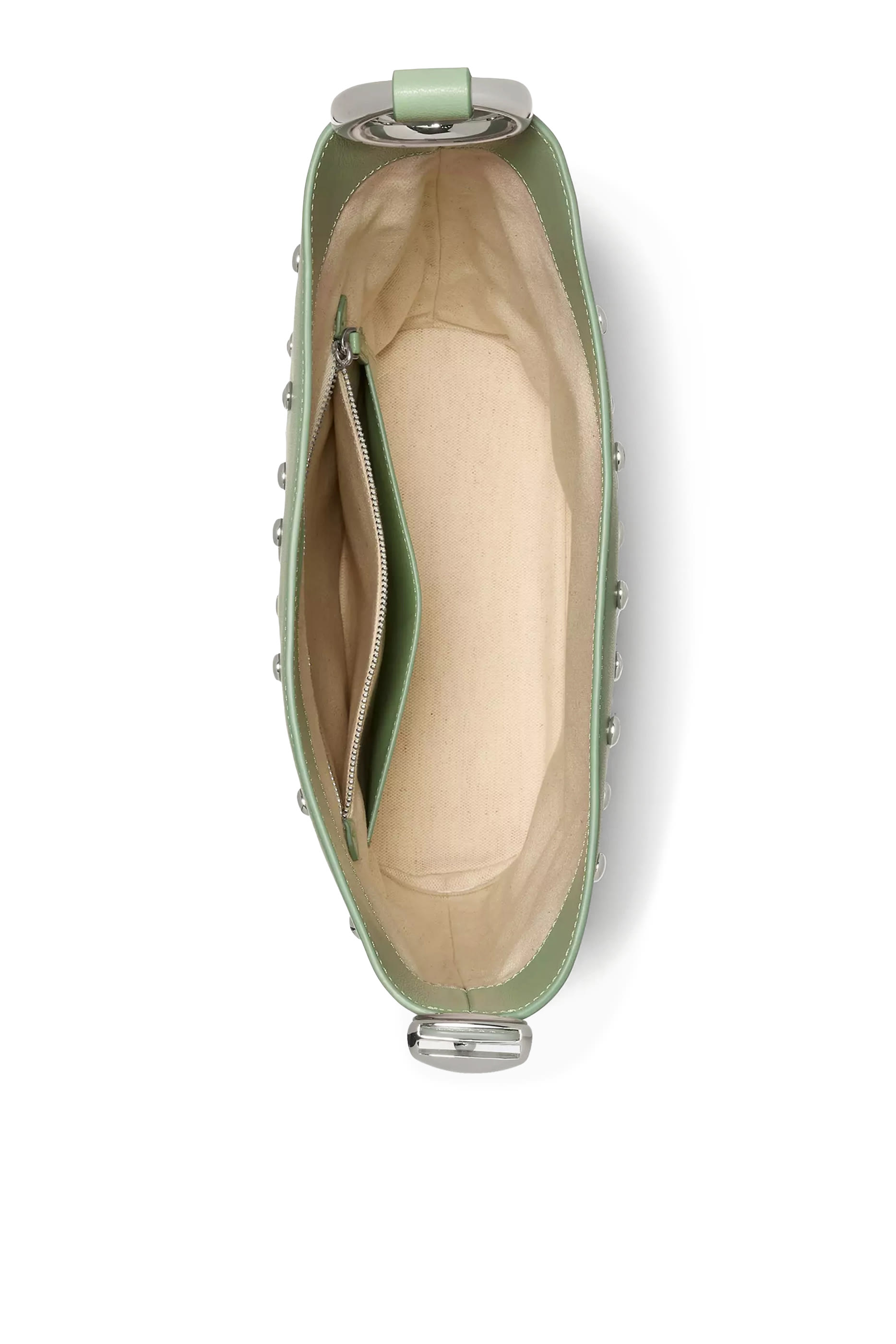 Halo Studded Bucket Bag