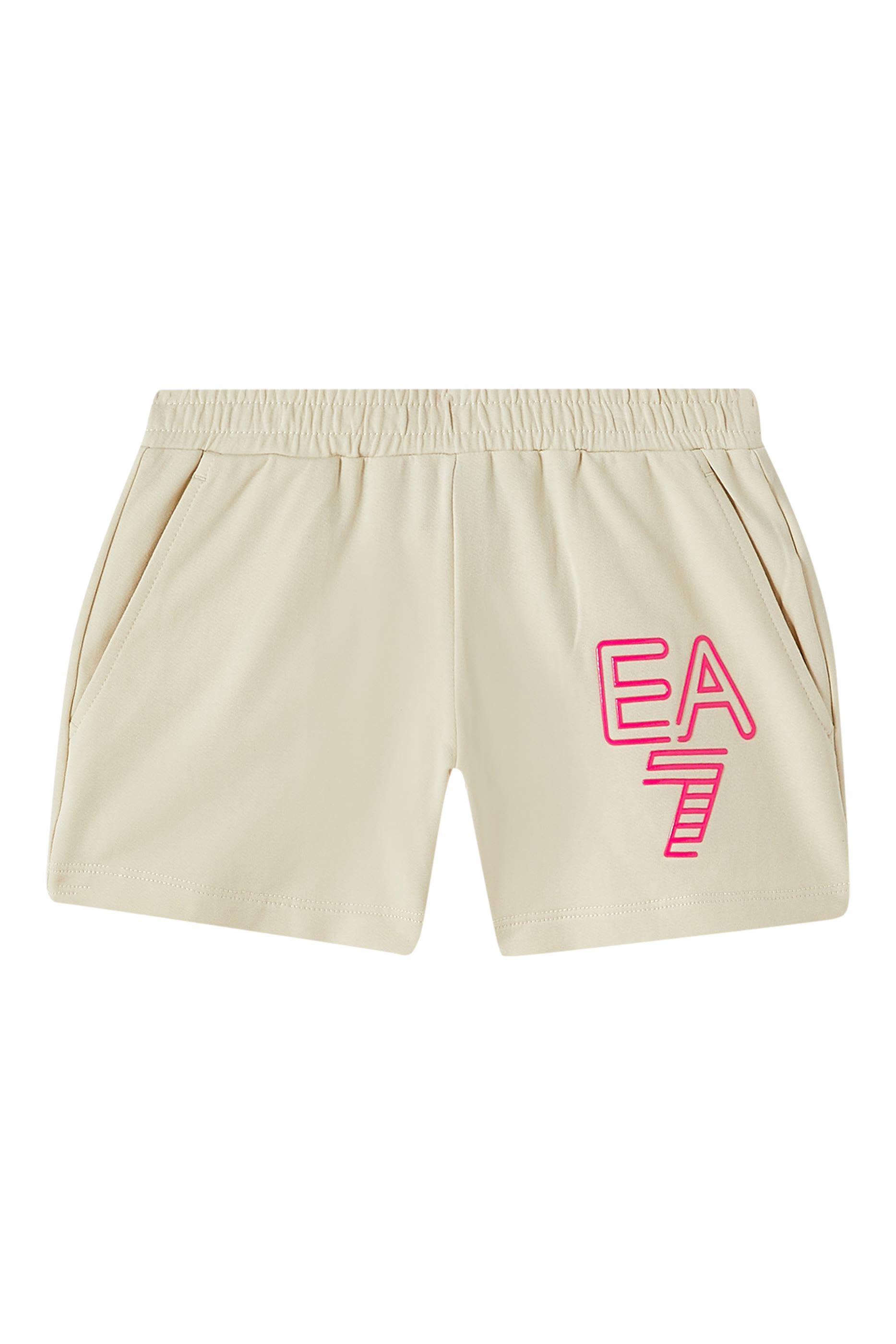 Kids EA7 Logo Shorts