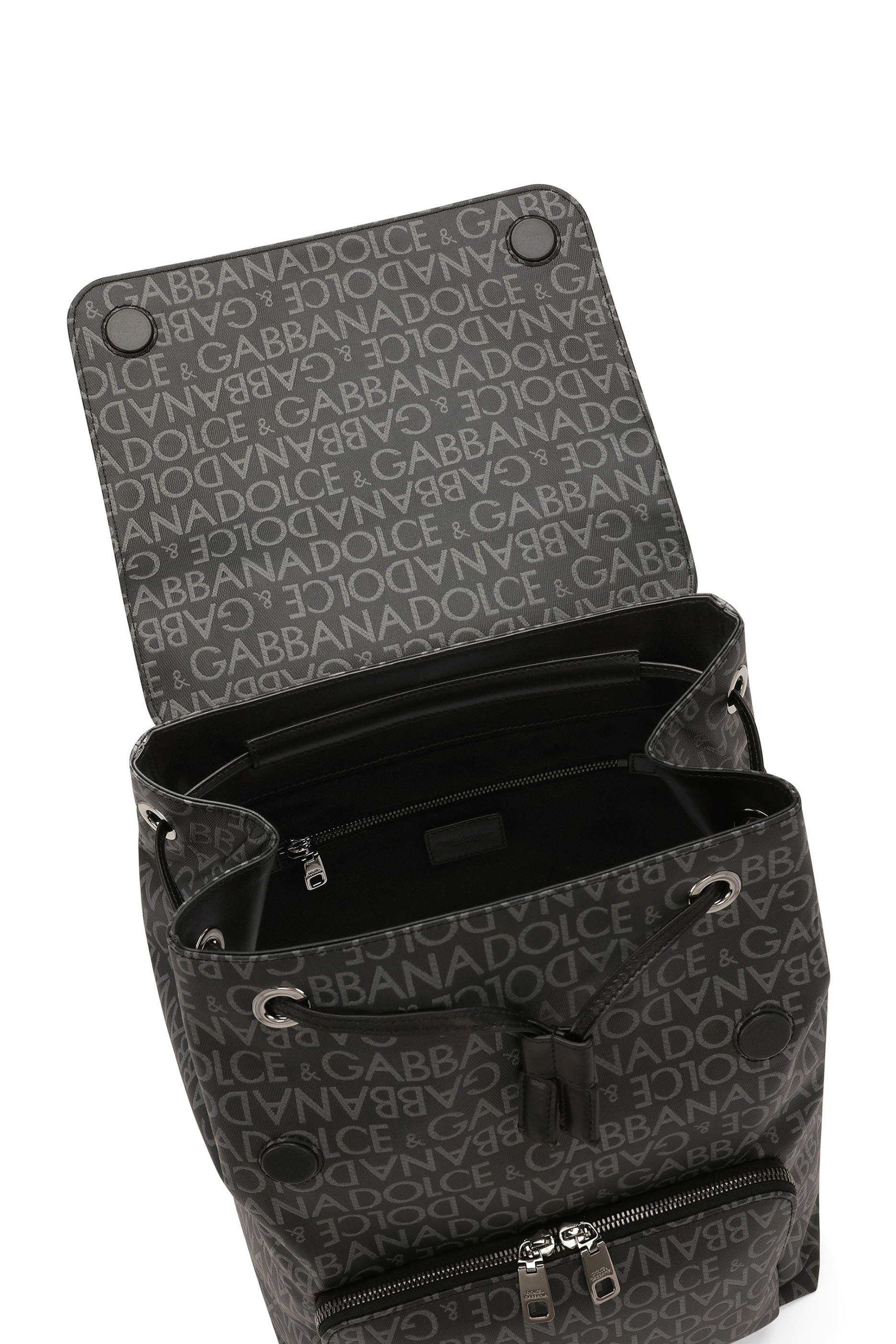 Coated Jacquard Backpack