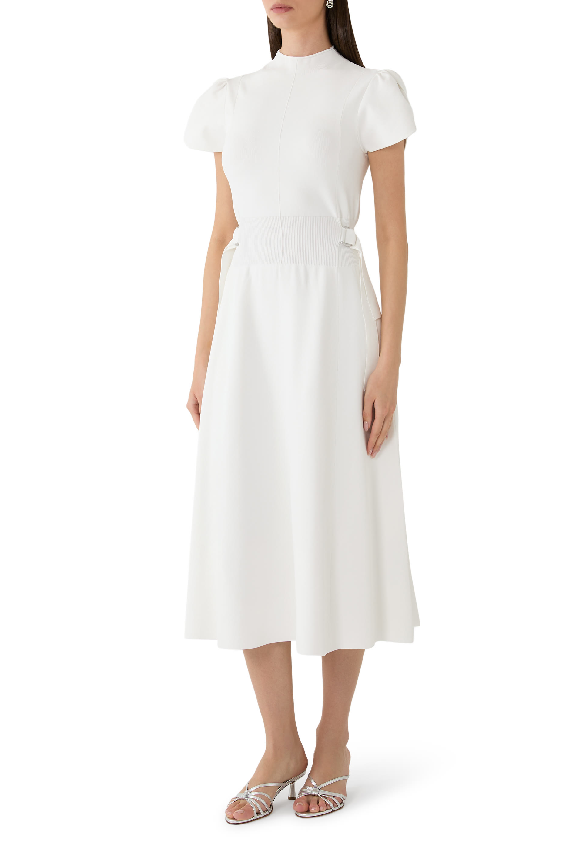 Compact Rib Tulip Dress