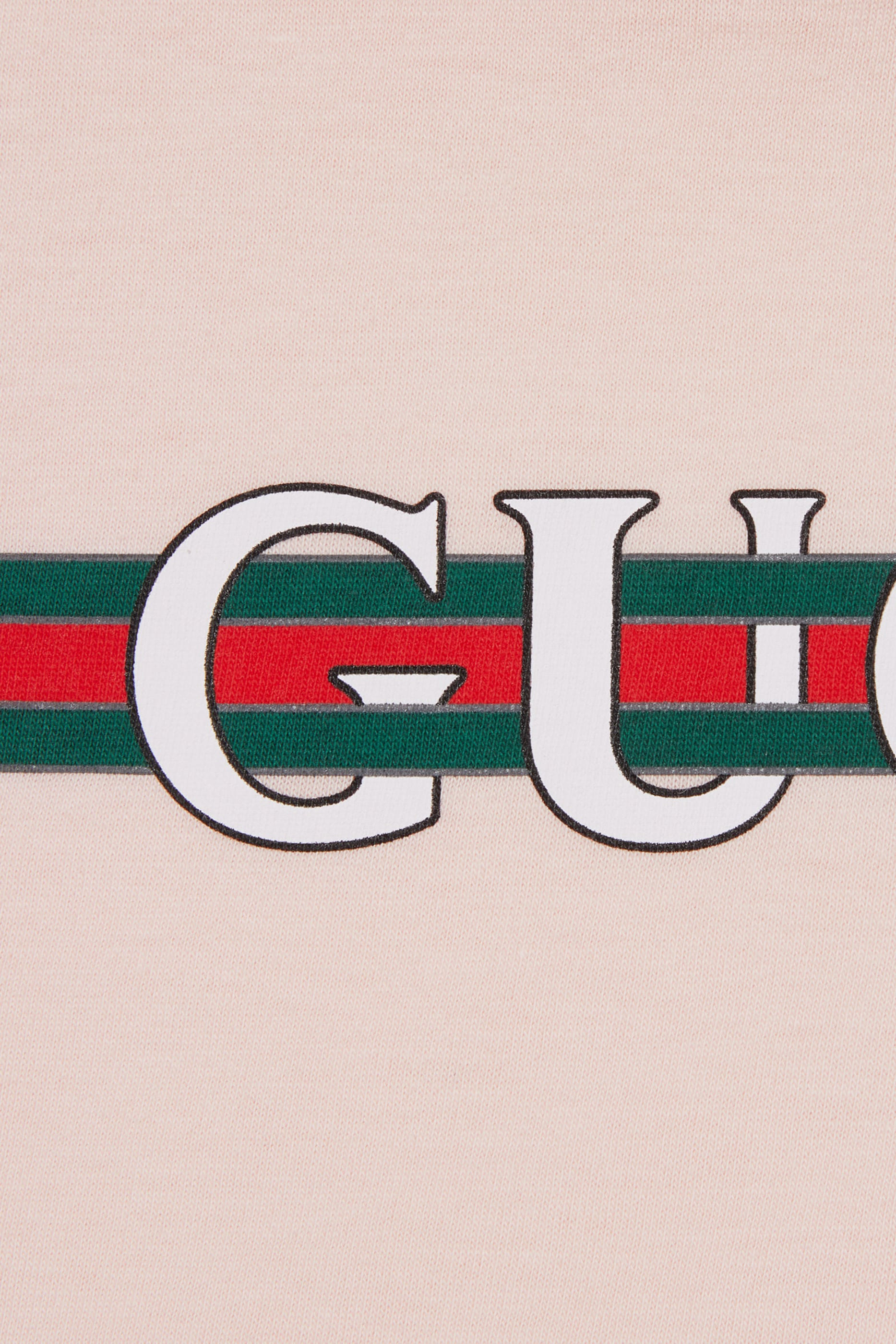 Kids Logo Printed Cotton T-Shirt 