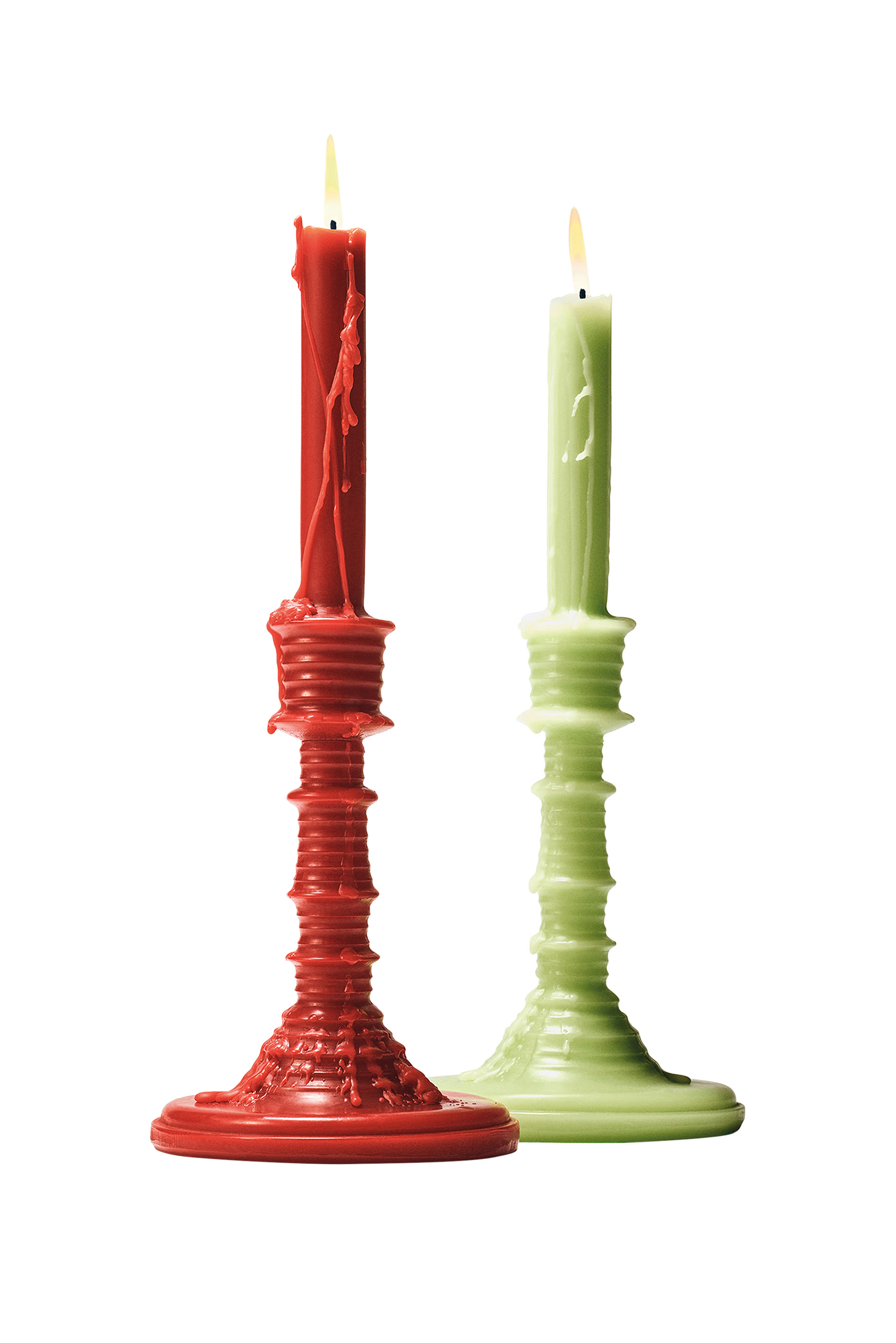 Cucumber Wax Candleholder 