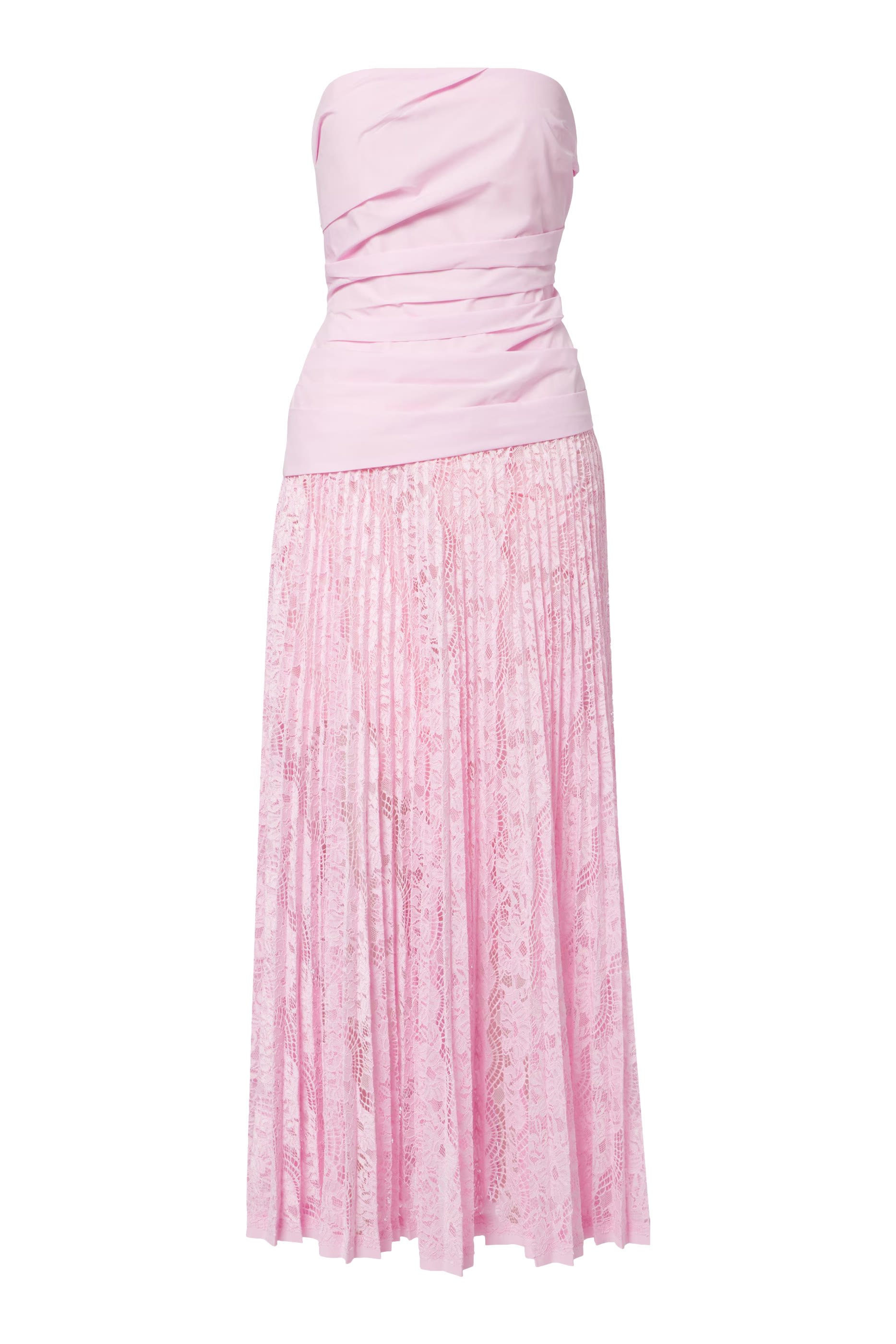 Annalise Cotton Lace Midi Dress