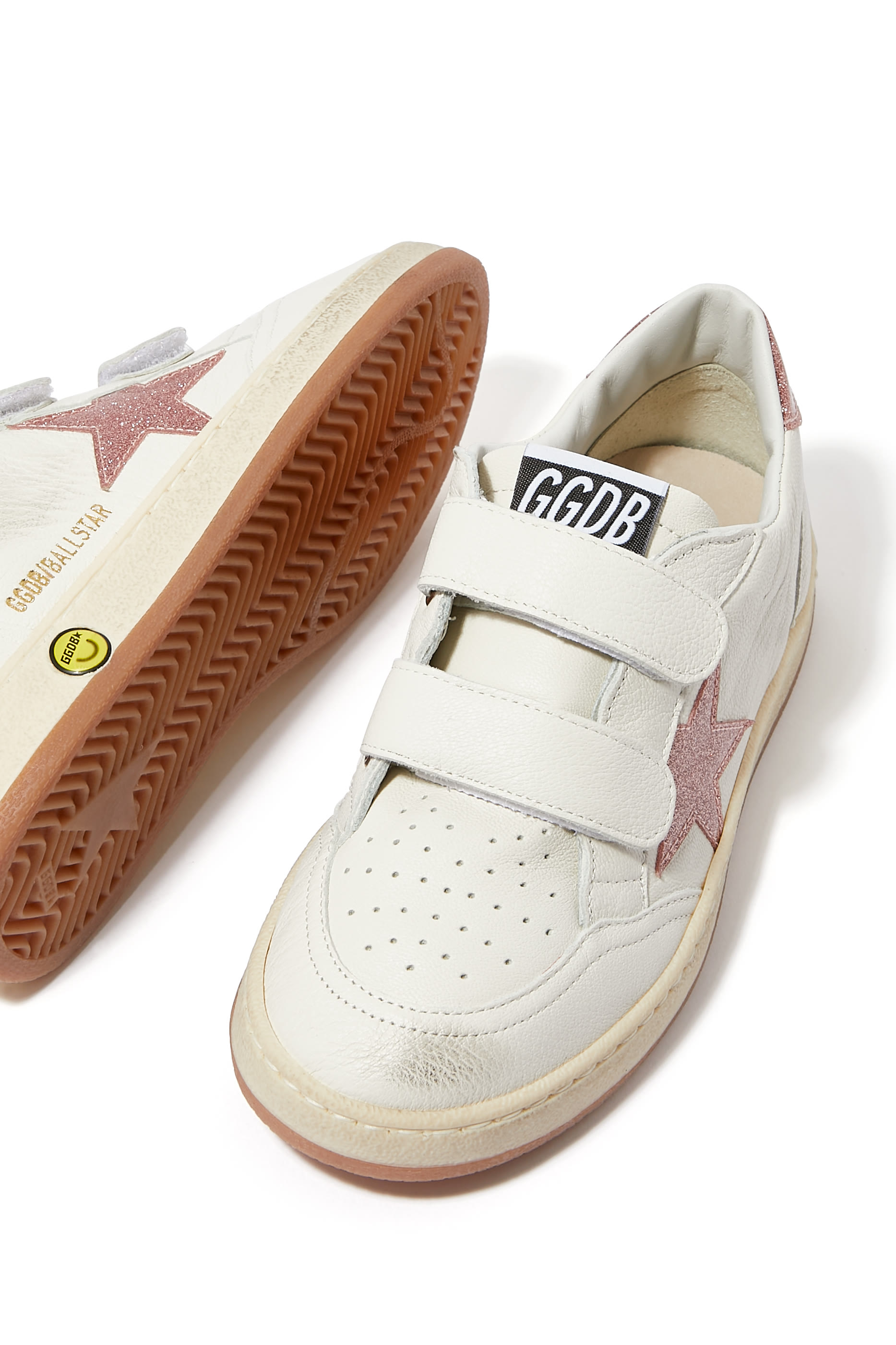 Kids Ball Star Leather Sneakers