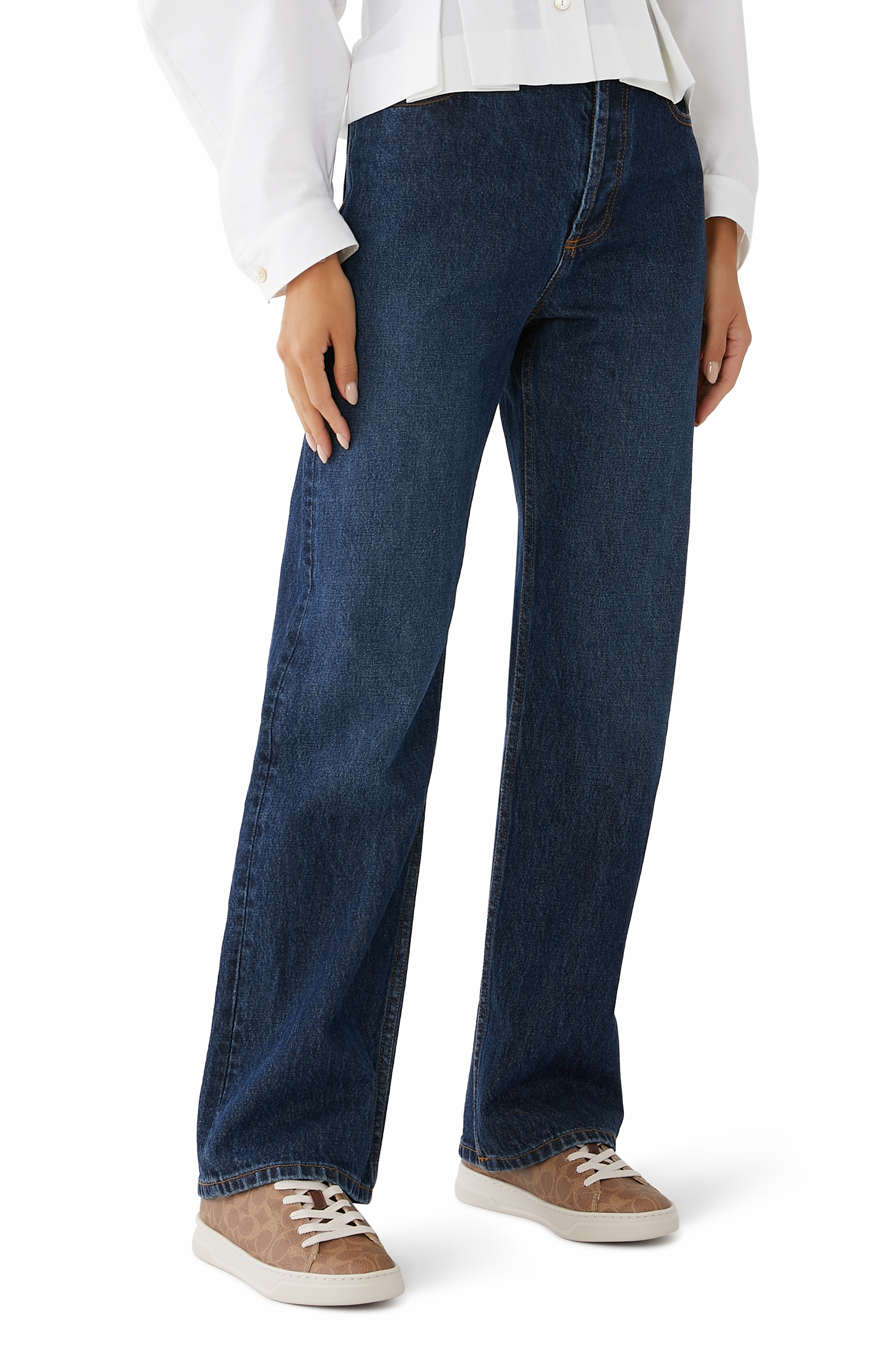 High Line Sneakers in Signature Canvas