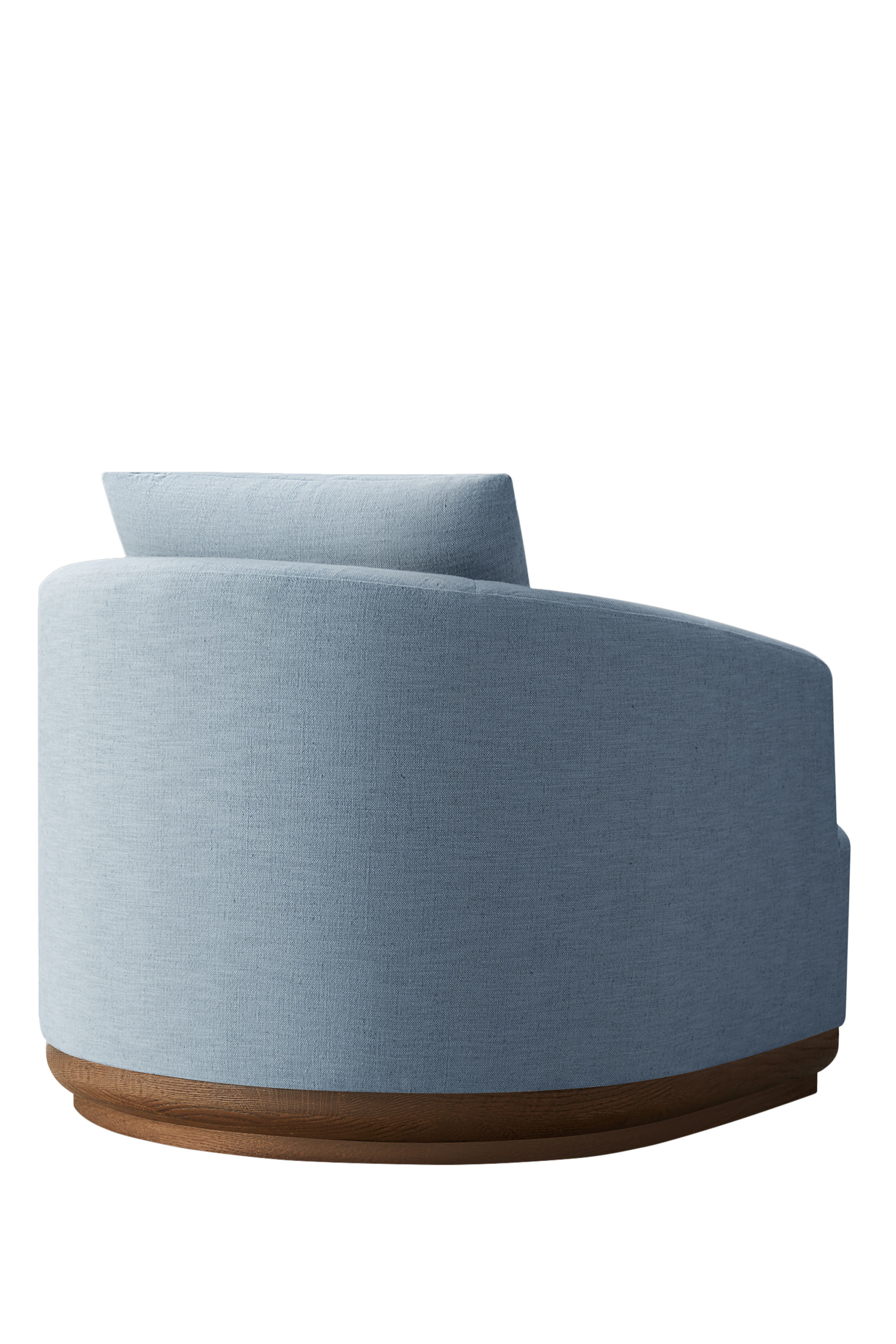 Scoop Swivel Armchair