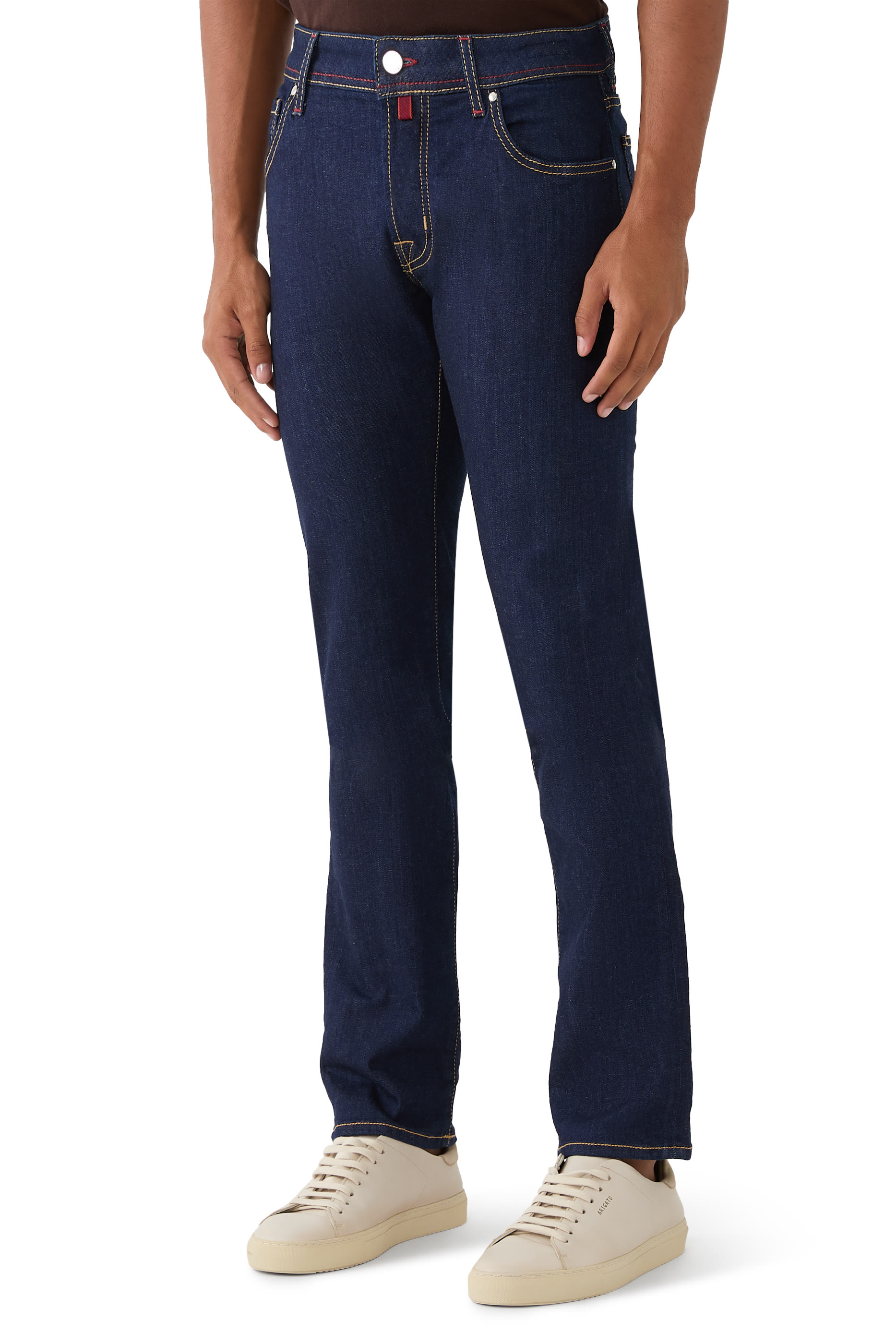 Regular Fit Cotton Jeans
