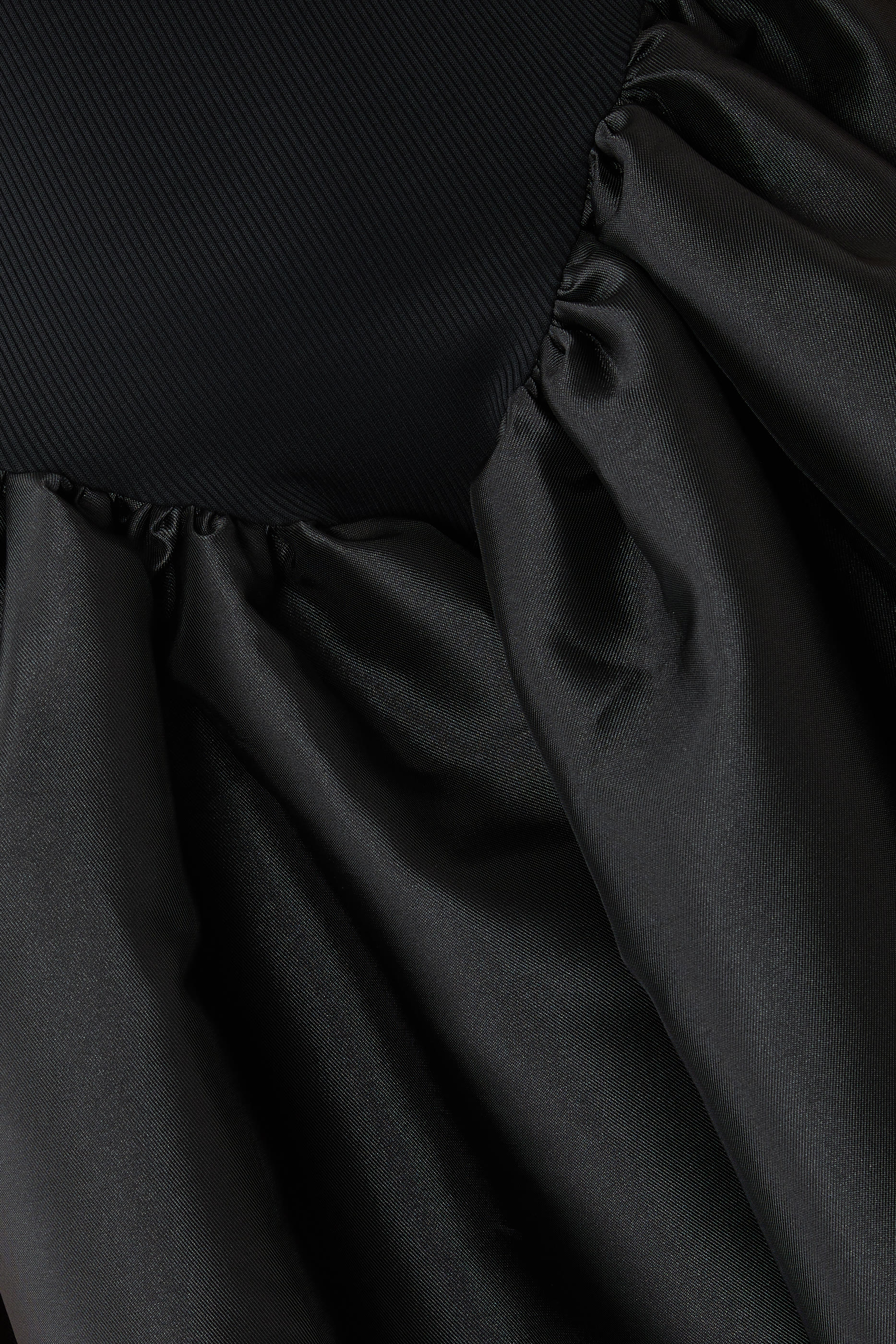  Heavy Satin Off-Shoulder Princess Dress