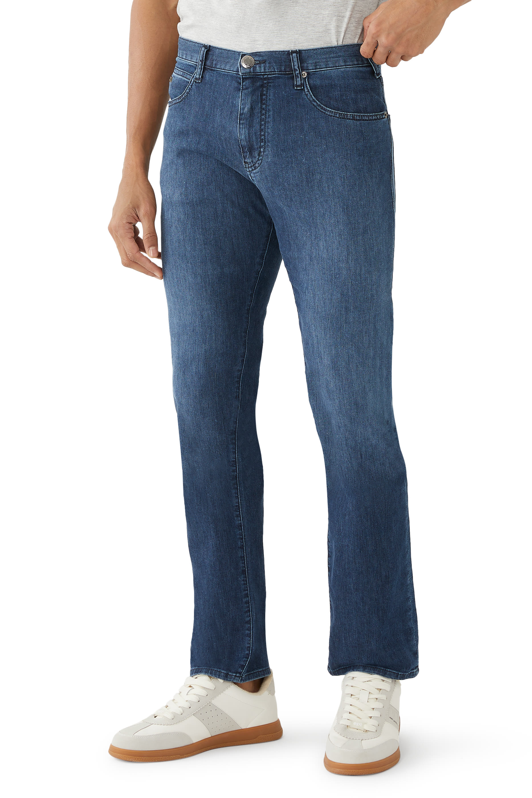 Straight Denim Pants