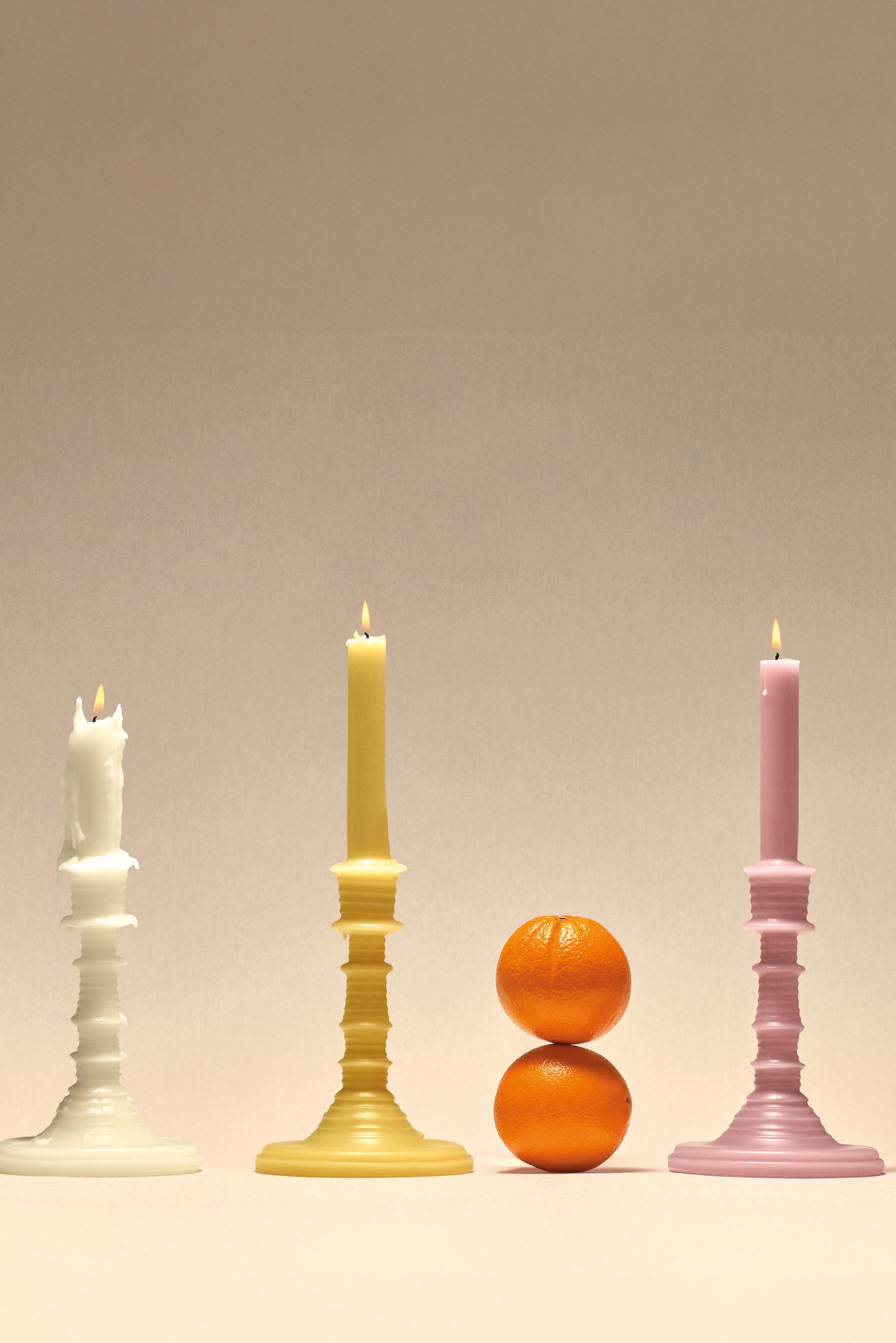 Honeysuckle Wax Candleholder