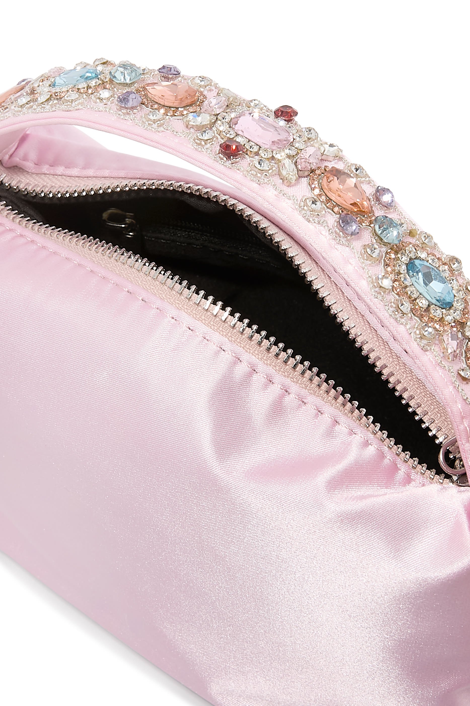 Kids Crystal-Embellished Clutch Bag