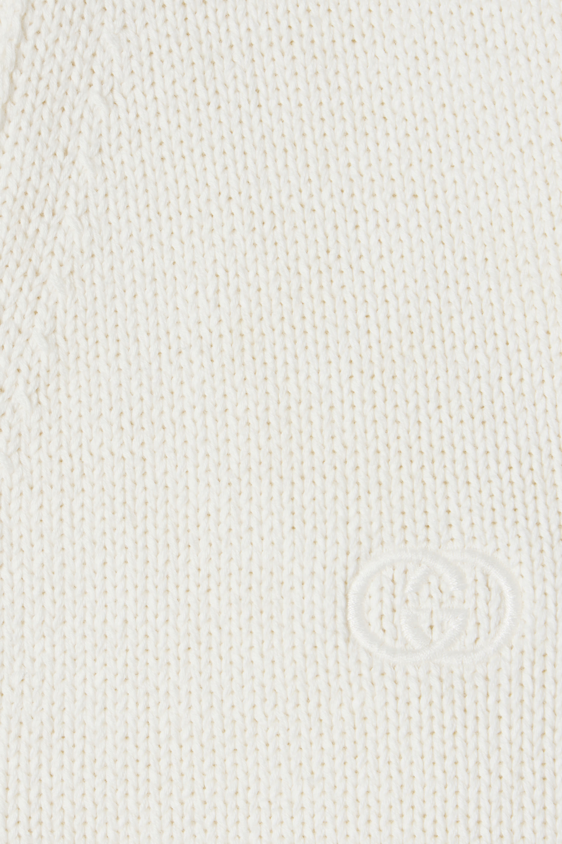 Embroidered Cotton Cardigan