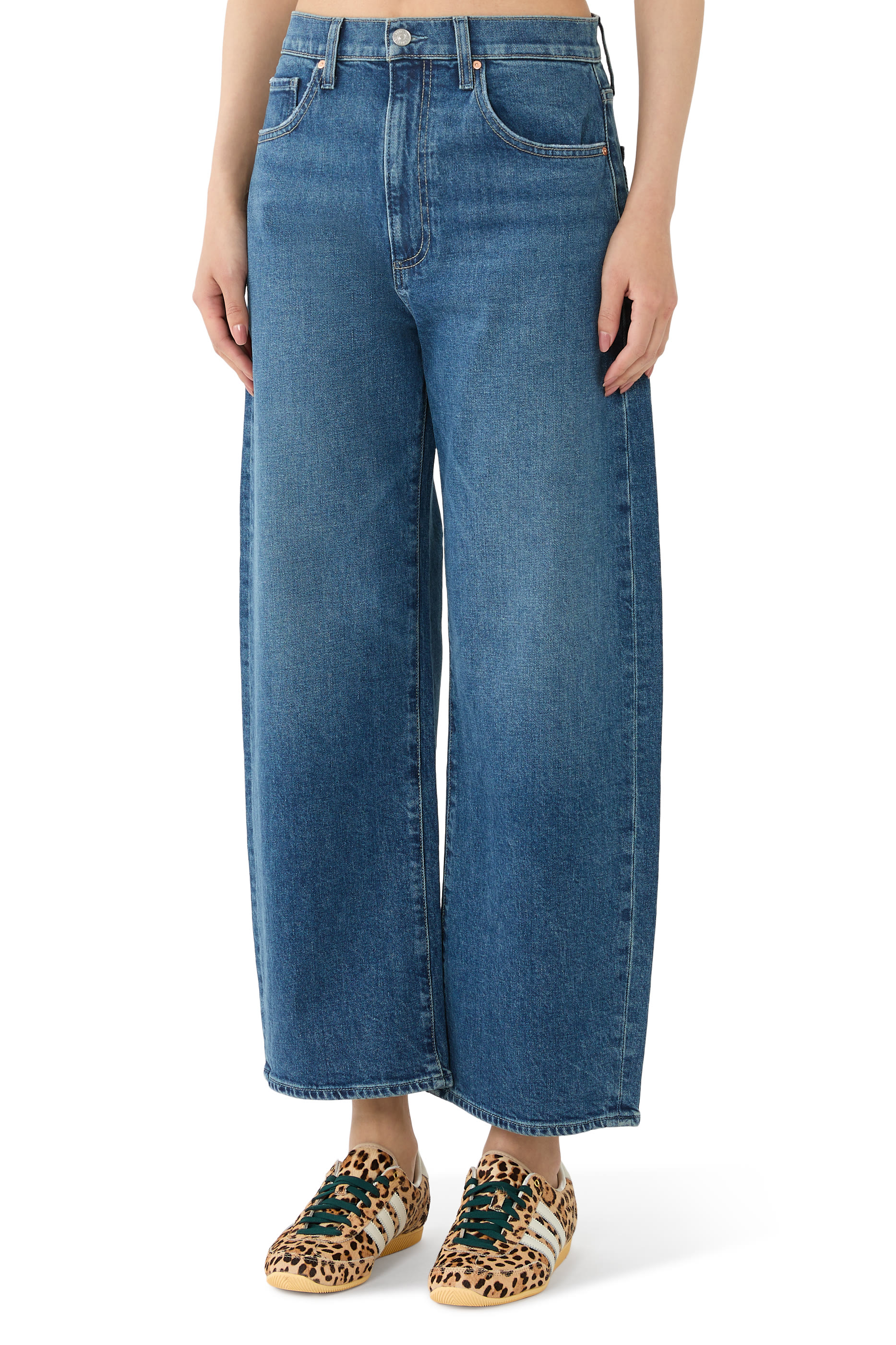 Arella Ankle Barrel Leg Jeans