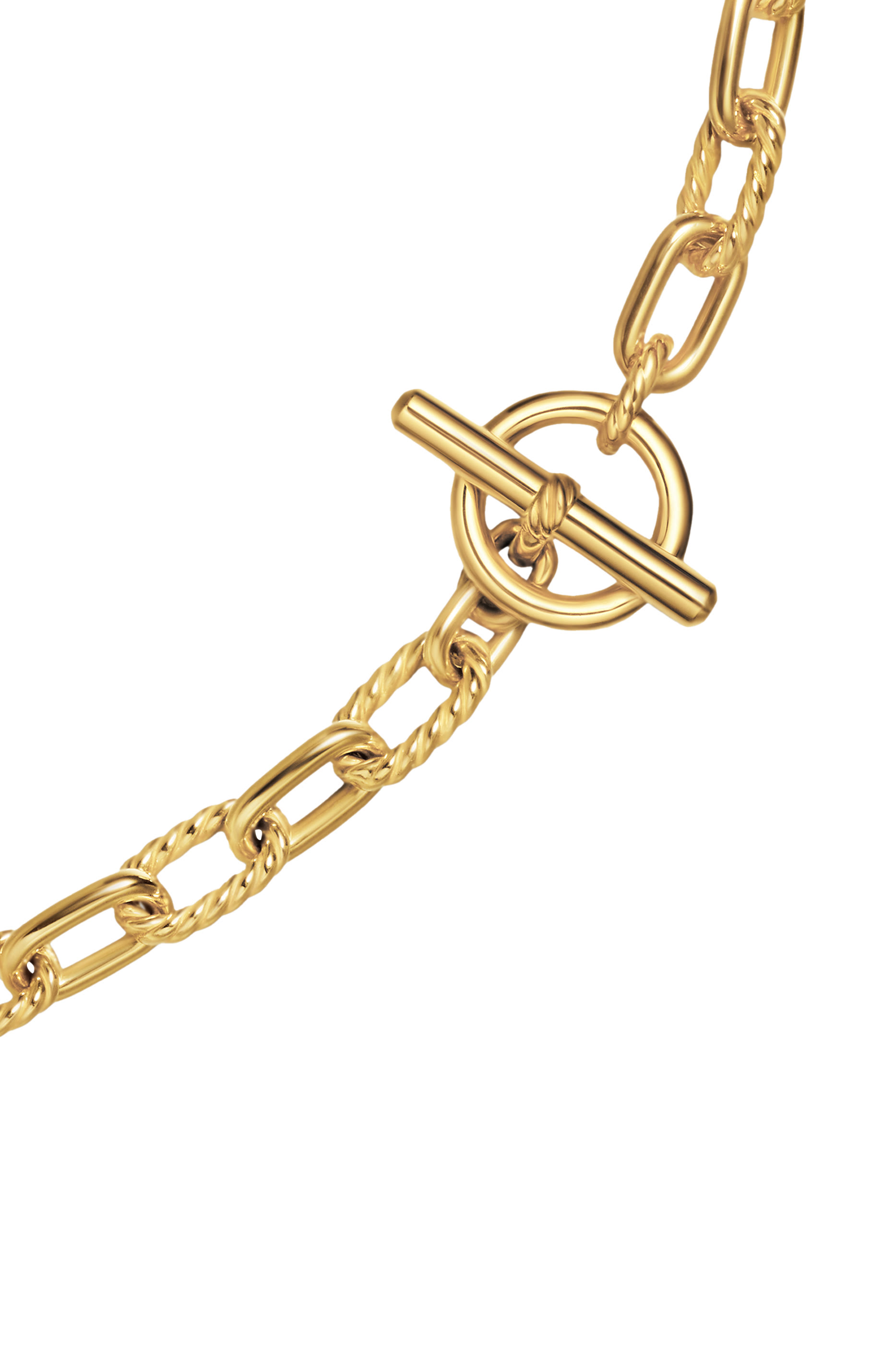 Madison&reg; Toggle Chain Necklace,  18K Yellow Gold