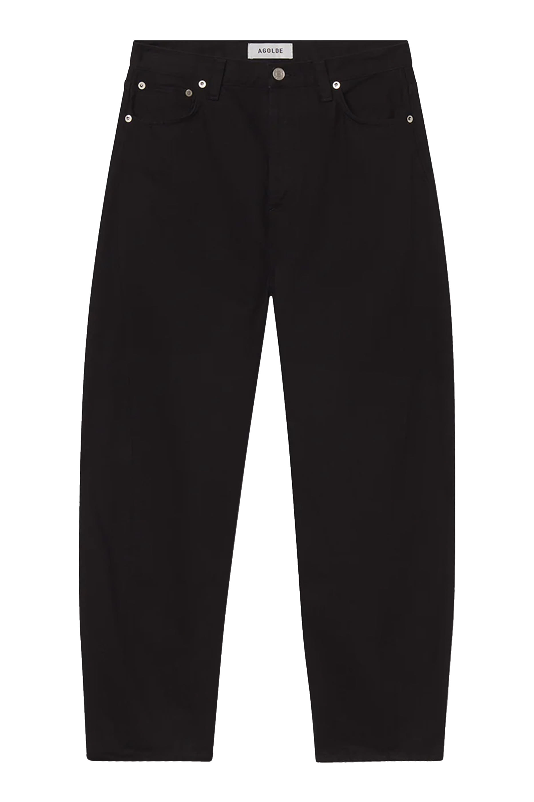 Luna High Rise Pieced Taper Jeans